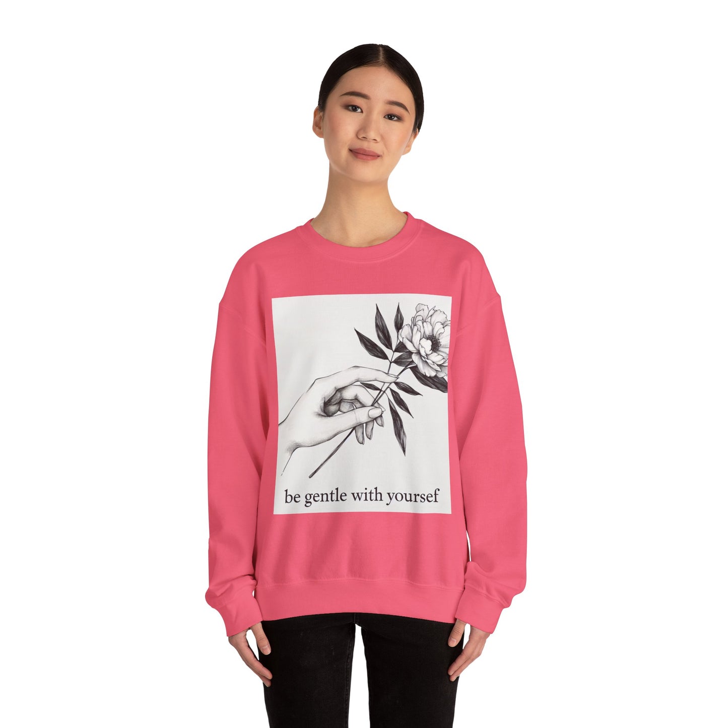 Be Gentle With Yourself Crewneck Sweatshirt - Unisex Heavy Blend™