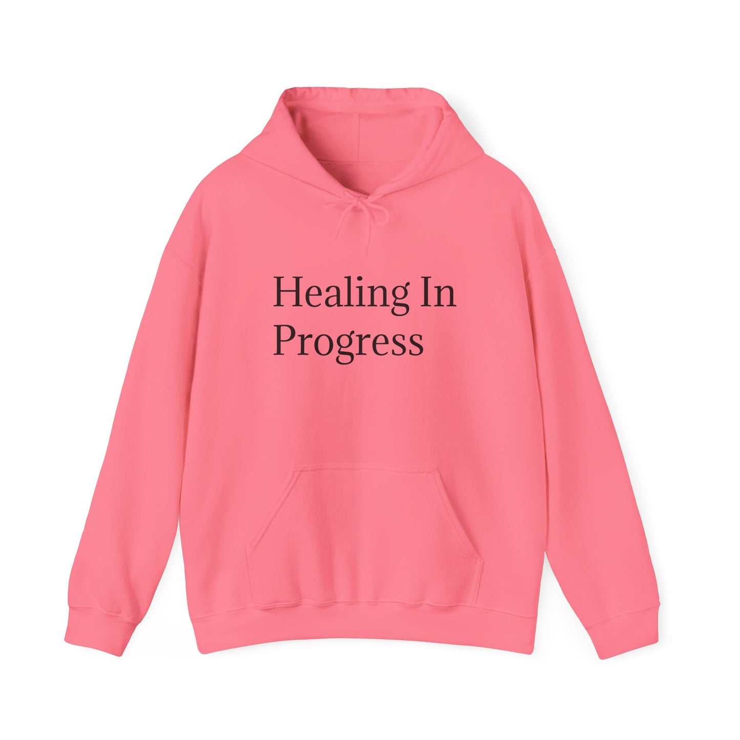 တိုးတက်မှုအတွက် ကုစားခြင်း Unisex Heavy Blend Hoodie - Self-Care &amp; Relaxation အတွက် ဇိမ်ခံအင်္ကျီ