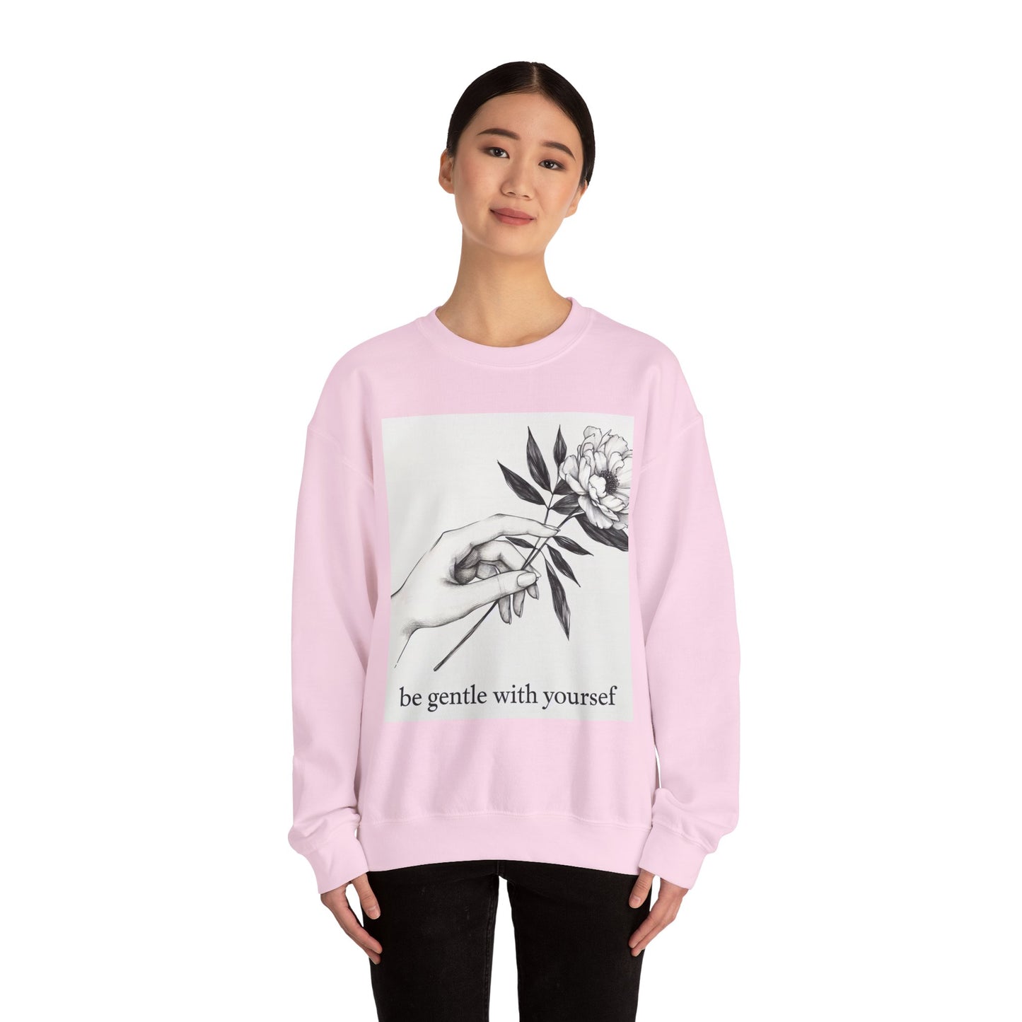 Be Gentle With Yourself Crewneck Sweatshirt - Unisex Heavy Blend™