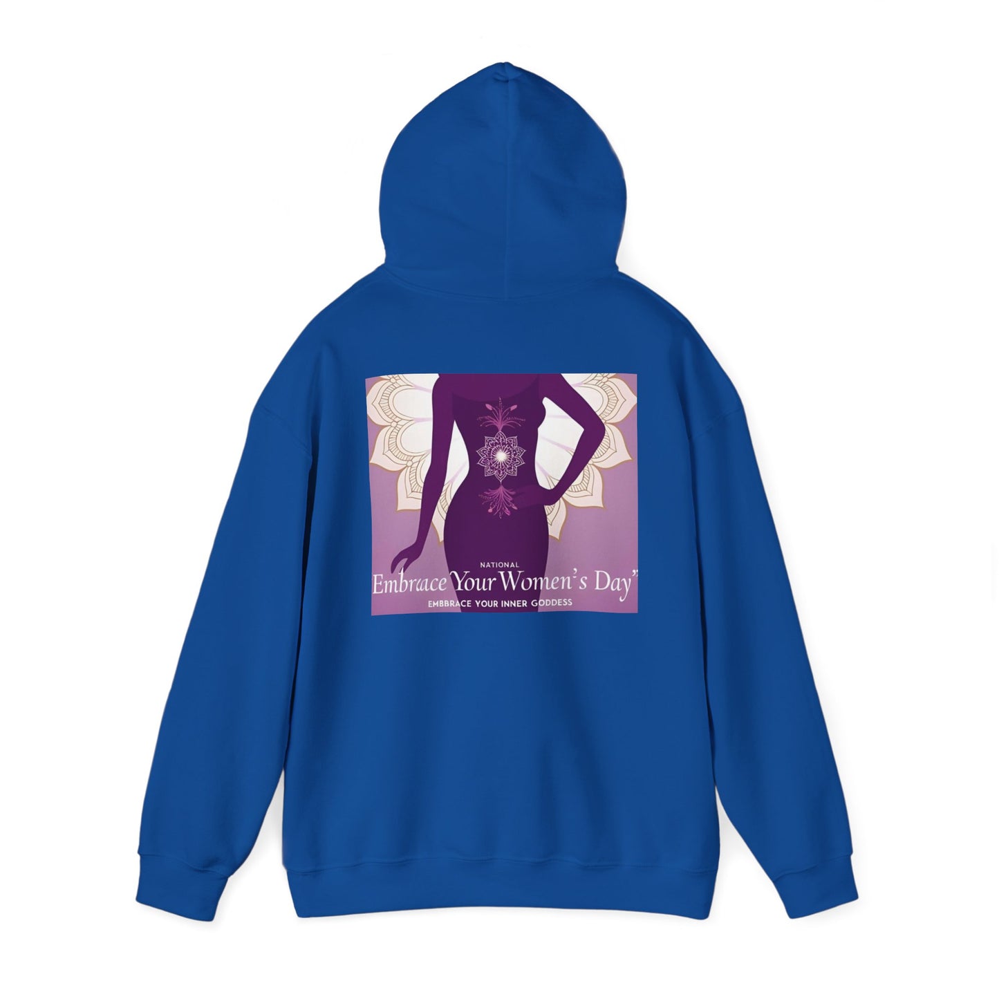 Embrace Your Women's Day Hoodie - Unisex Heavy Blend Sweatshirt