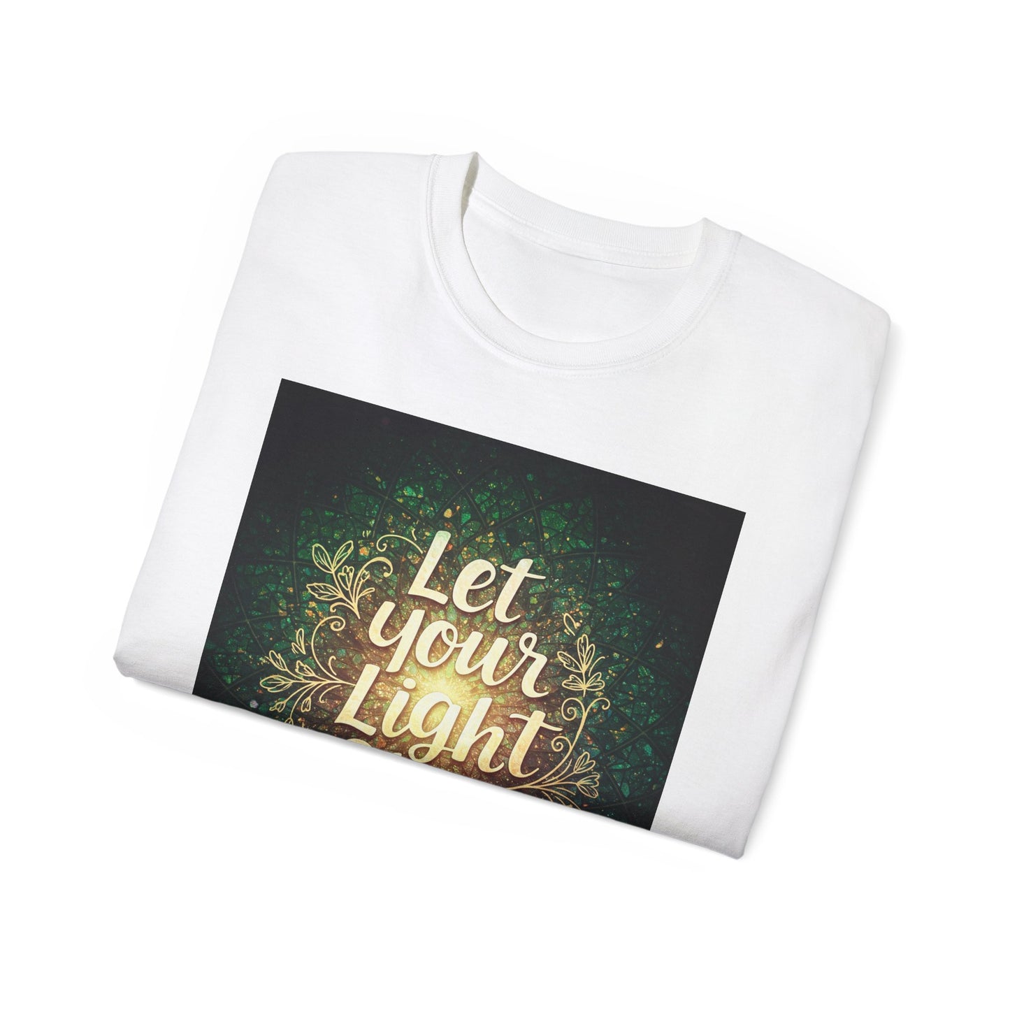 Inspirerende Unisex Ultra Cotton Tee - "Laat jou lig skyn"