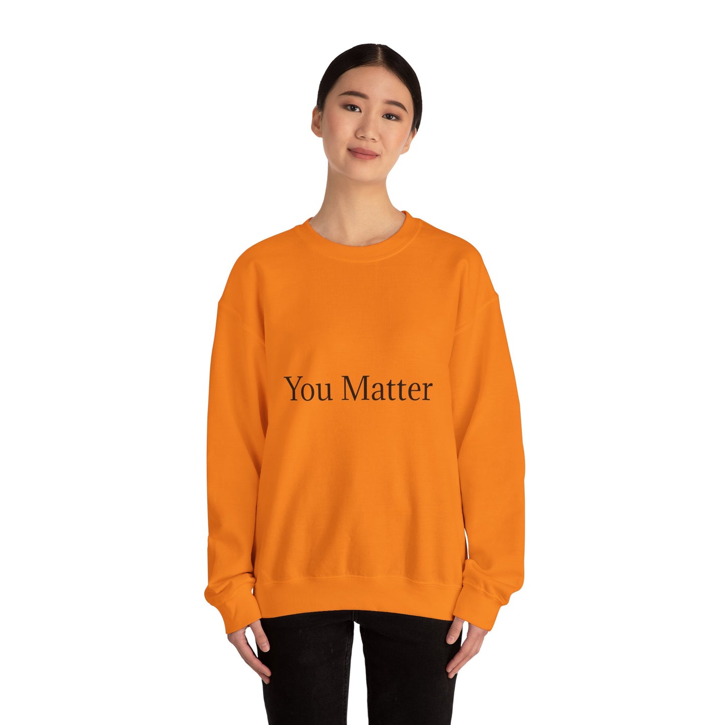 You Matter Unisex Heavy Blend™ Rondnek-trui - Gerieflike en inspirerende klere