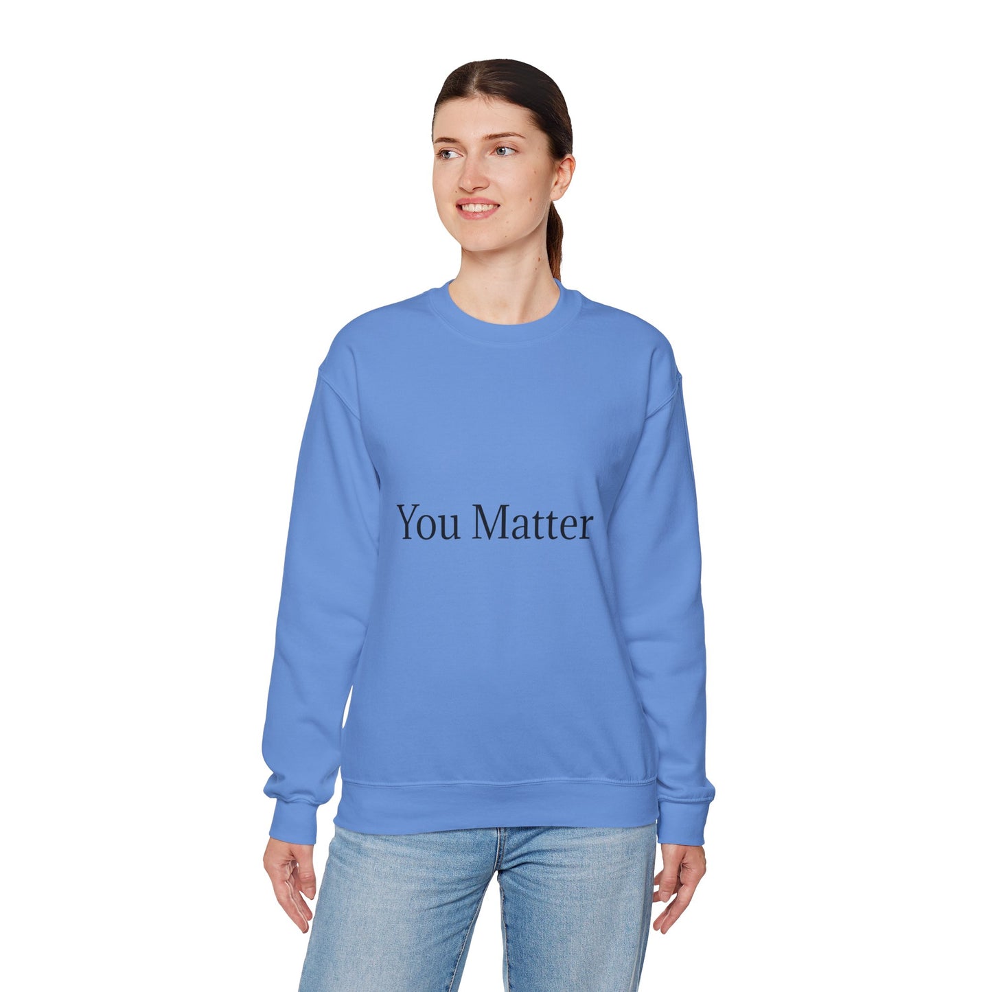 You Matter Unisex Heavy Blend™ Rondnek-trui - Gerieflike en inspirerende klere