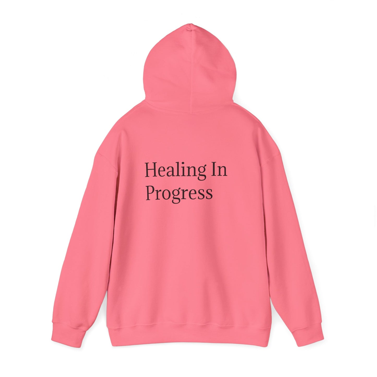 တိုးတက်မှုအတွက် ကုစားခြင်း Unisex Heavy Blend Hoodie - Self-Care &amp; Relaxation အတွက် ဇိမ်ခံအင်္ကျီ