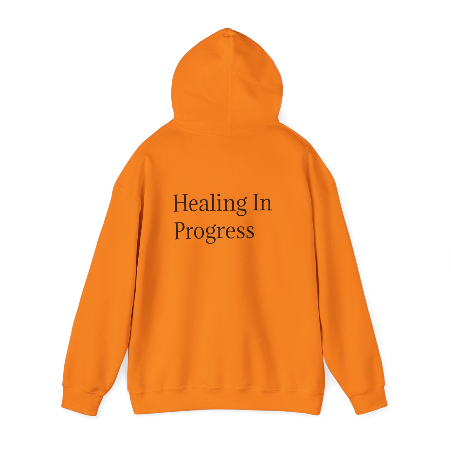 တိုးတက်မှုအတွက် ကုစားခြင်း Unisex Heavy Blend Hoodie - Self-Care &amp; Relaxation အတွက် ဇိမ်ခံအင်္ကျီ