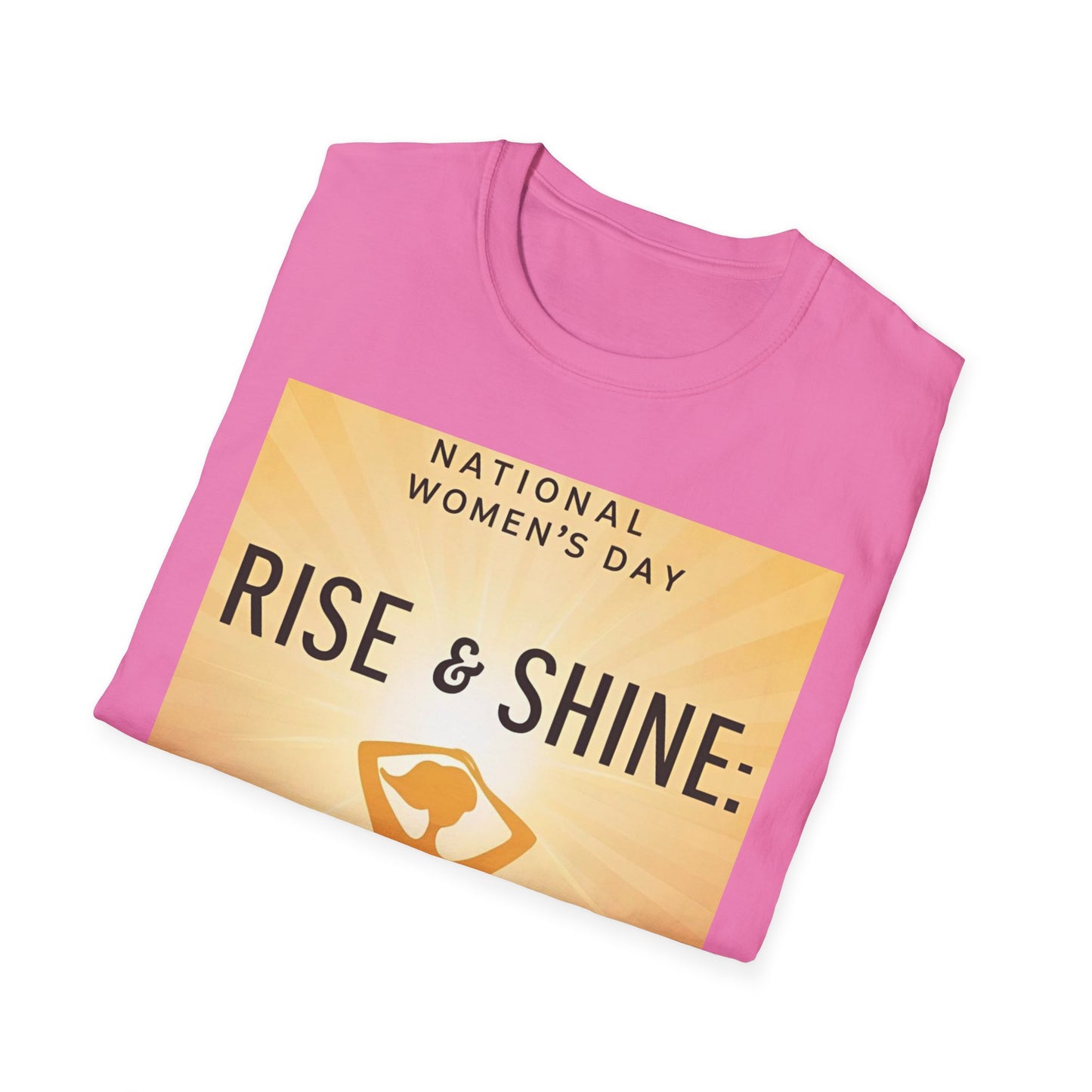 Empowering Women's Day T-Shirt - "Rise & Shine: Your Mind Matters"