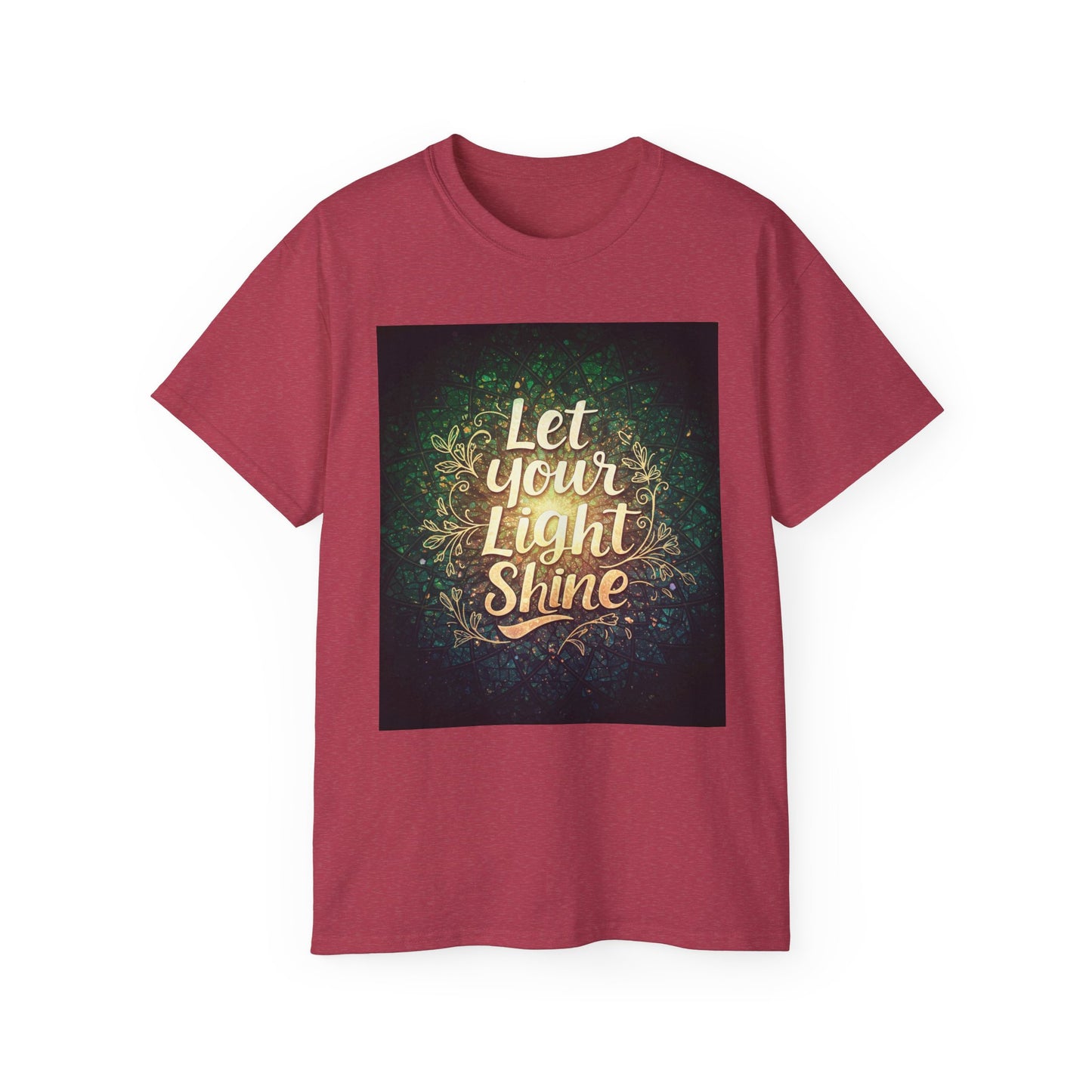 Inspirerende Unisex Ultra Cotton Tee - "Laat jou lig skyn"