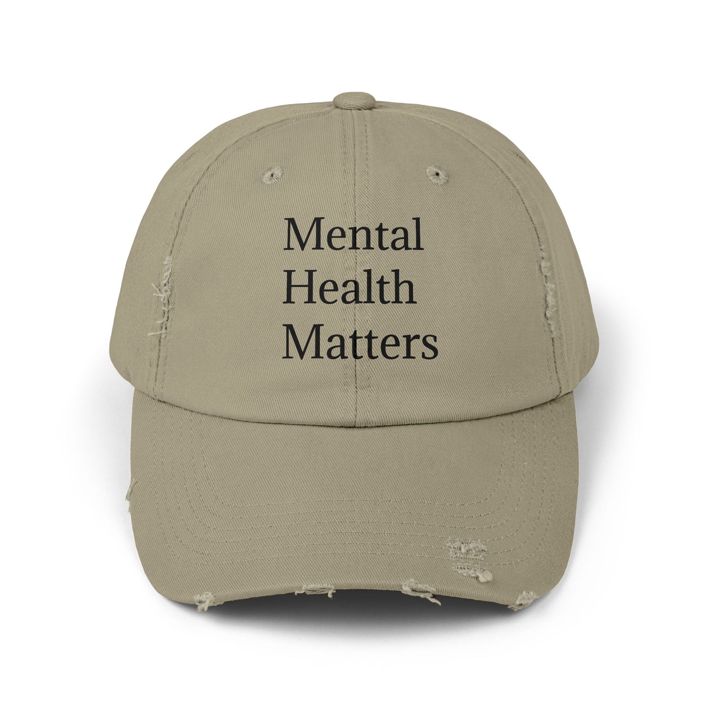 Distressed Cap - Mental Health Matter