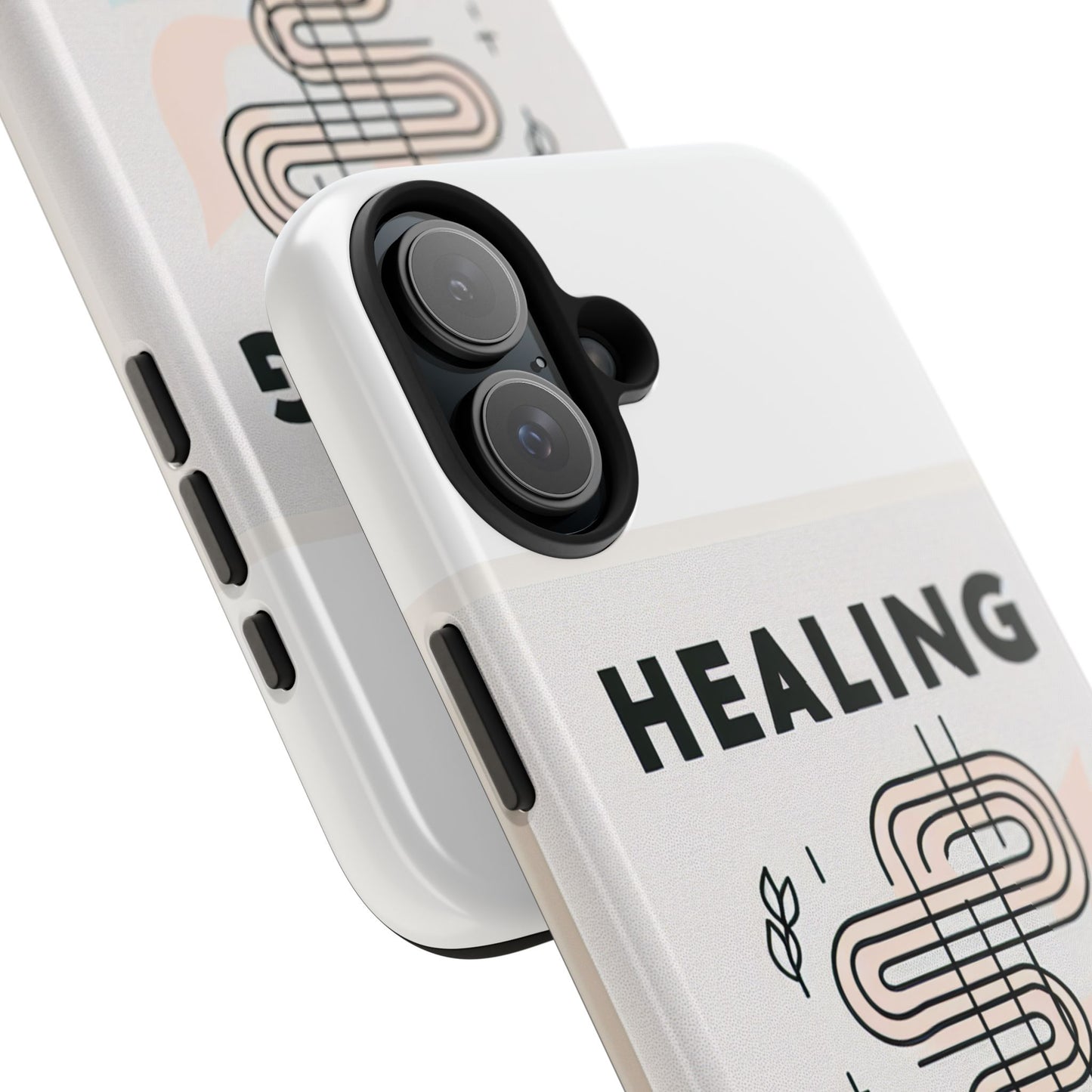 Healing Is Not Linear Tough Phone Case - Durable and Stylish Protection for Your Device