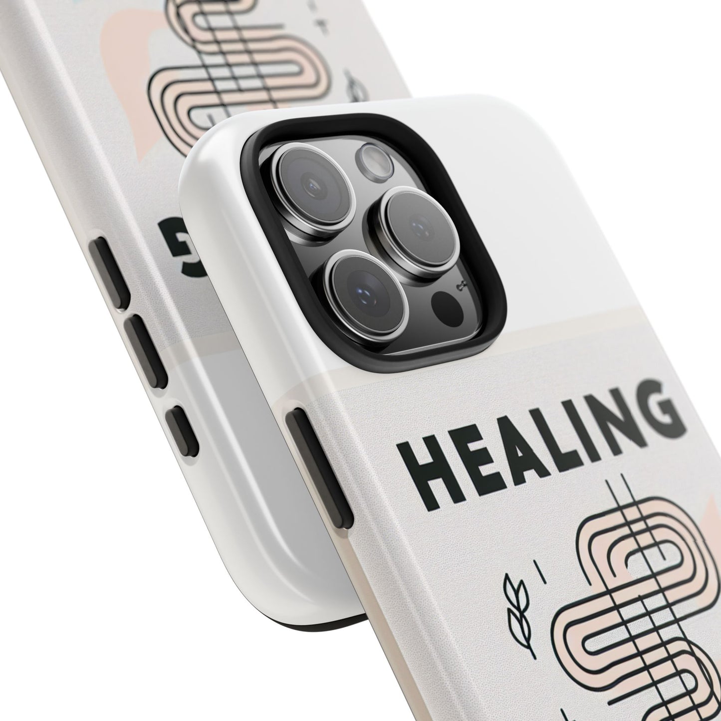 Healing Is Not Linear Tough Phone Case - Durable and Stylish Protection for Your Device