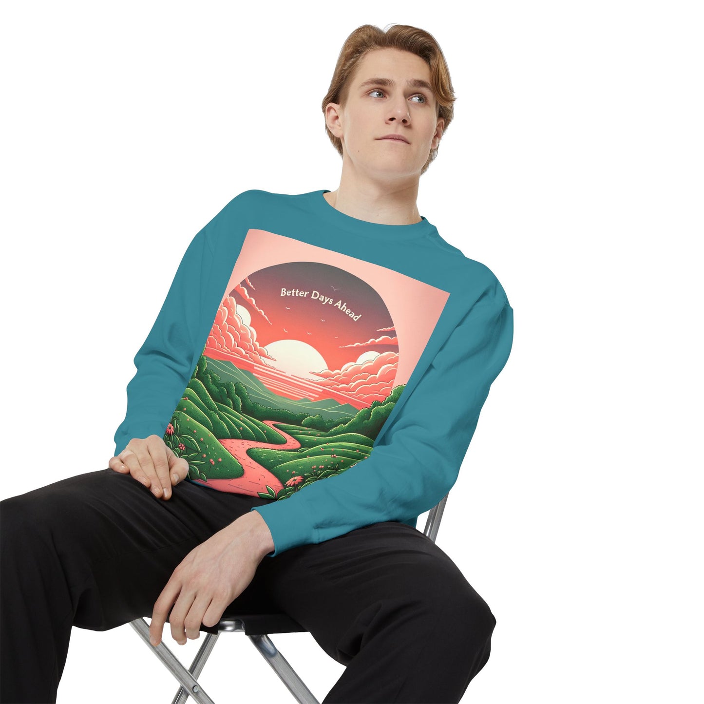 Unisex Garment-Dyed Sweatshirt