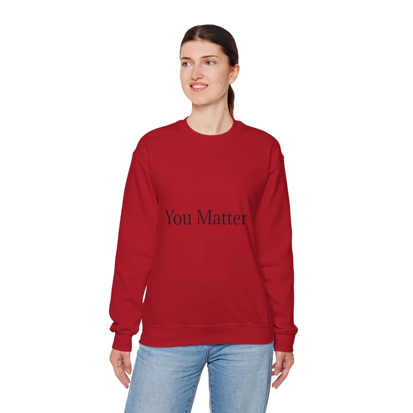 You Matter Unisex Heavy Blend™ Rondnek-trui - Gerieflike en inspirerende klere