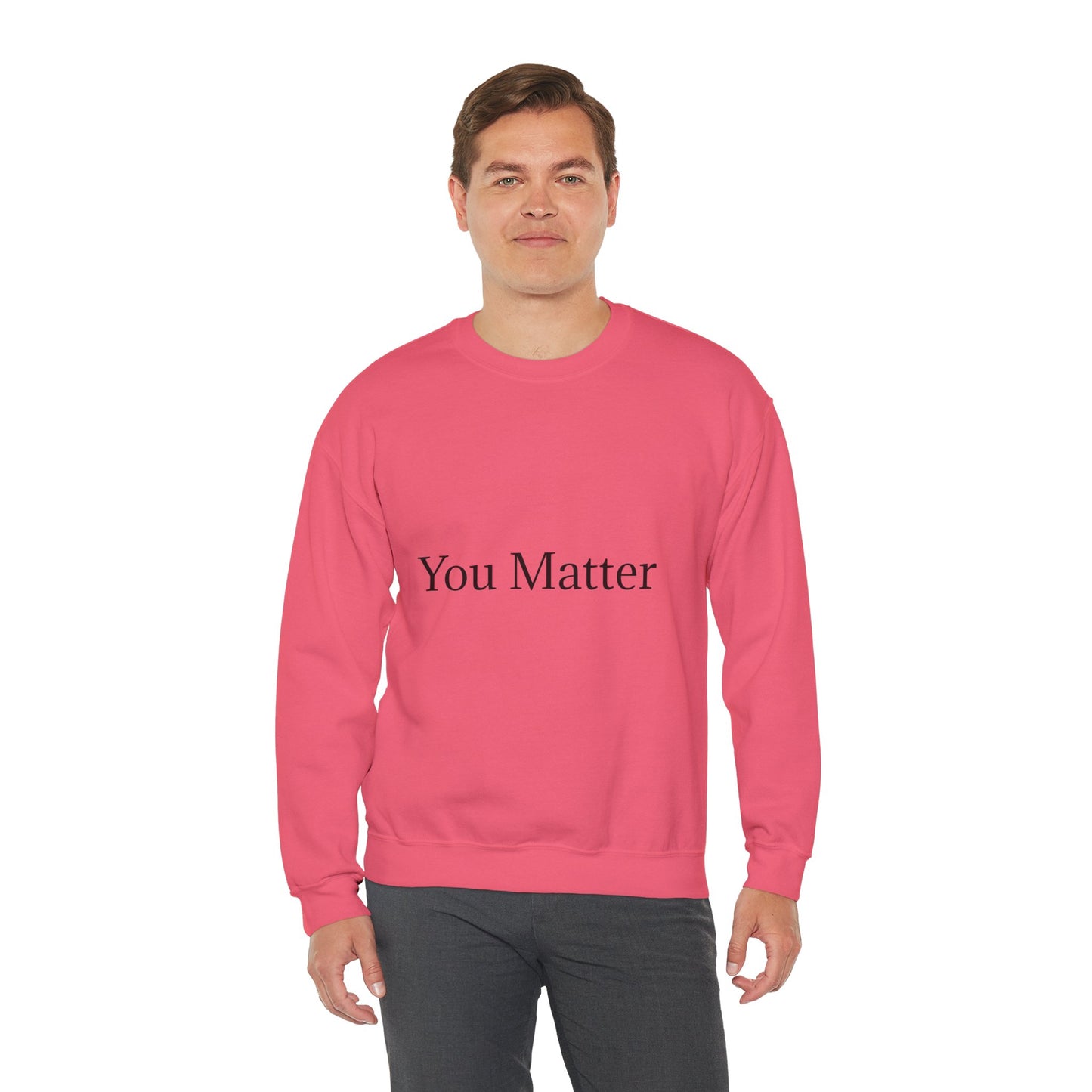 You Matter Unisex Heavy Blend™ Rondnek-trui - Gerieflike en inspirerende klere