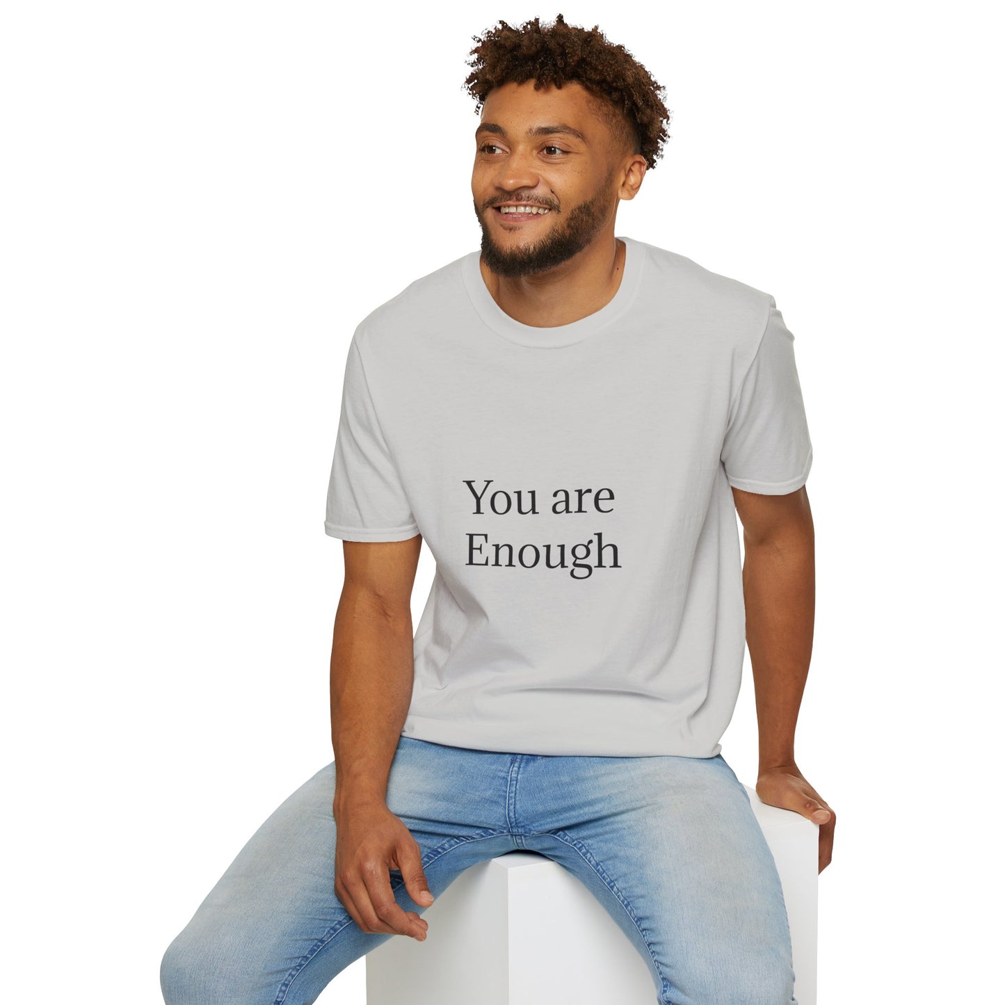 Inspirational Unisex Softstyle T-Shirt - "You are Enough"