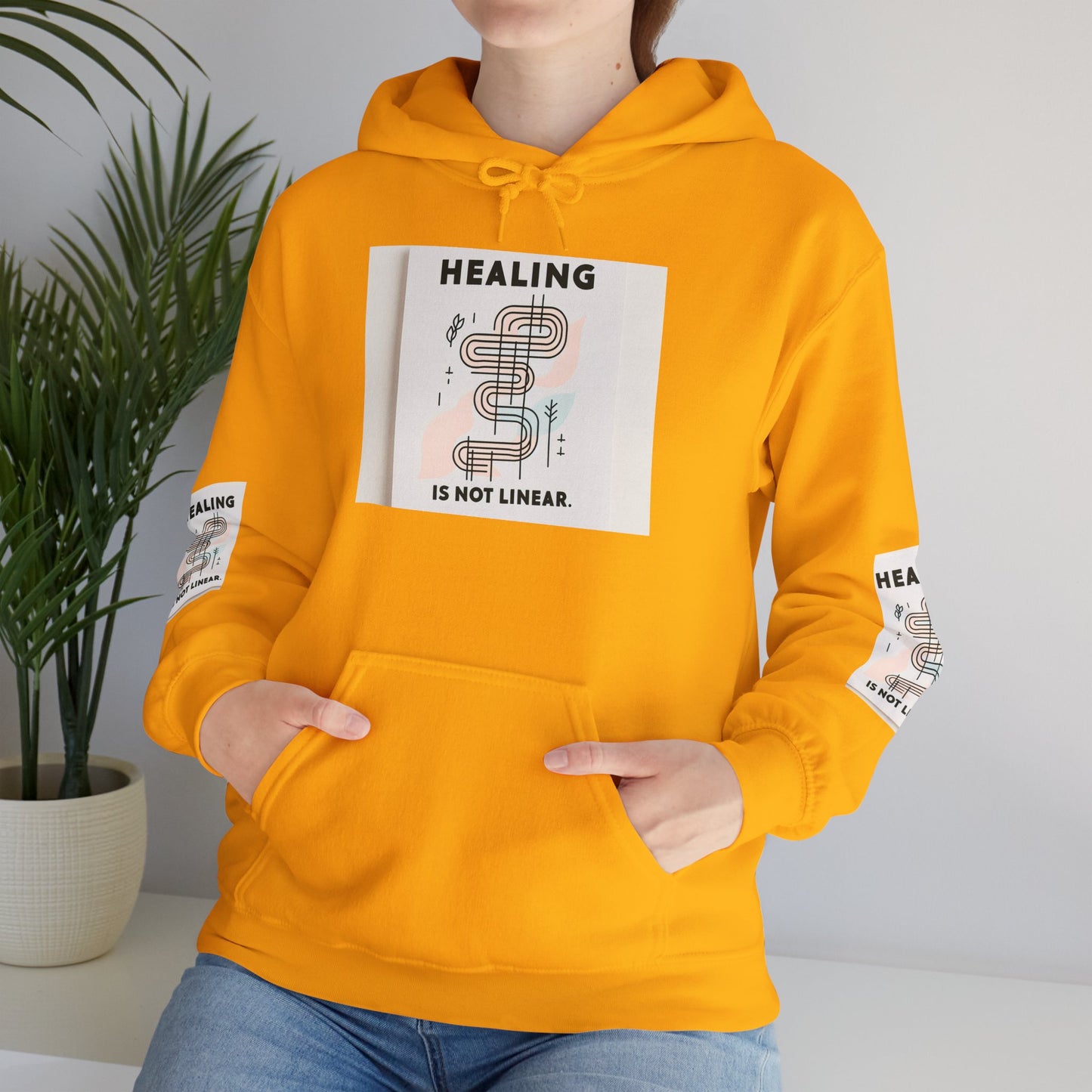 Genesing is nie lineêre hoodie nie