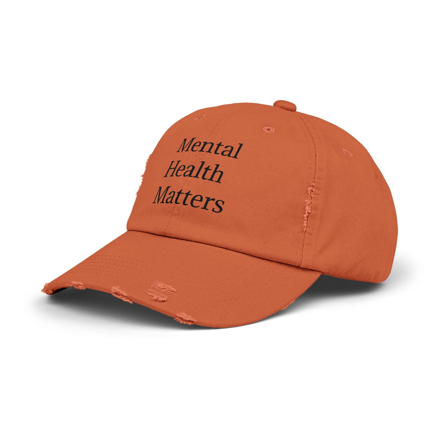 Distressed Cap - Mental Health Matter