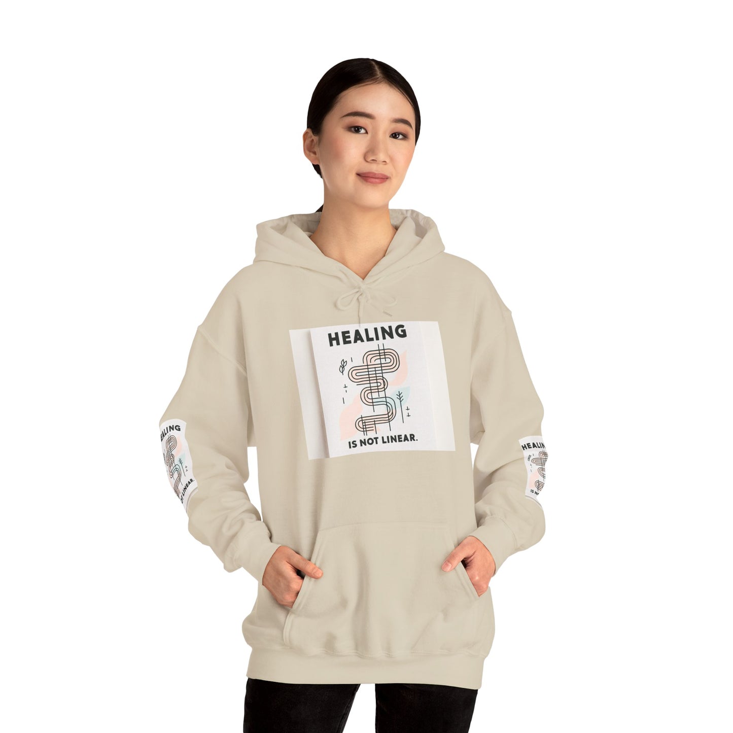 Genesing is nie lineêre hoodie nie