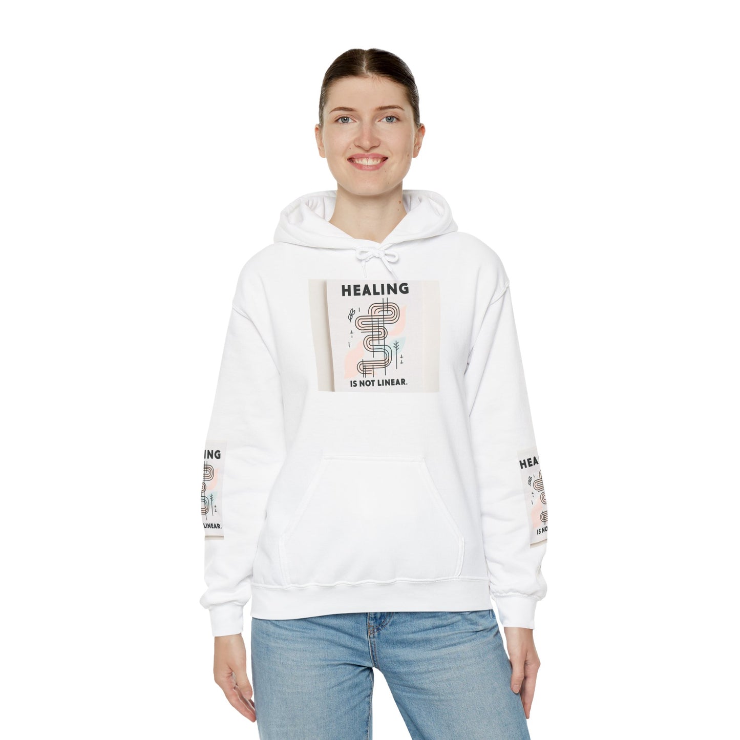 Genesing is nie lineêre hoodie nie