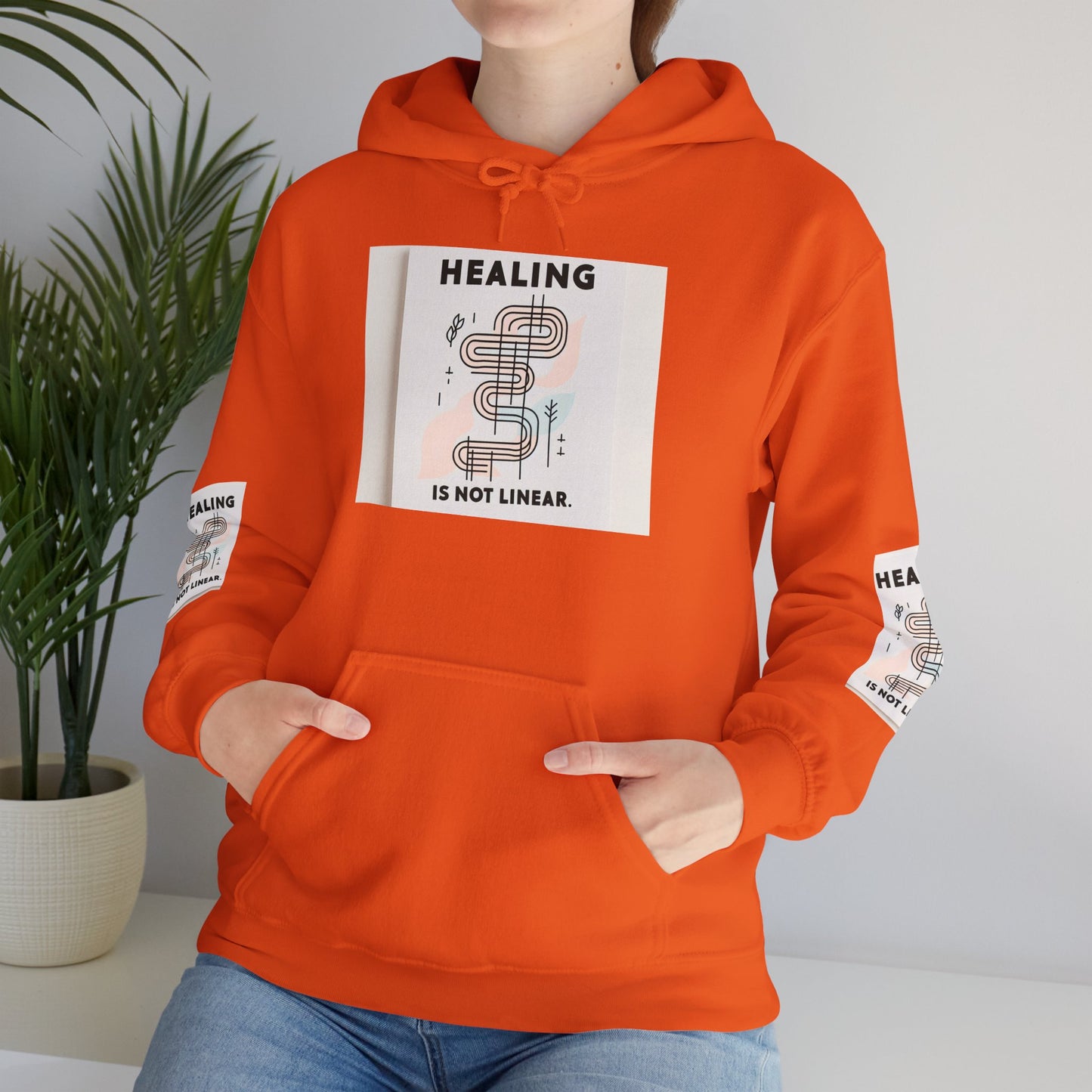 Genesing is nie lineêre hoodie nie