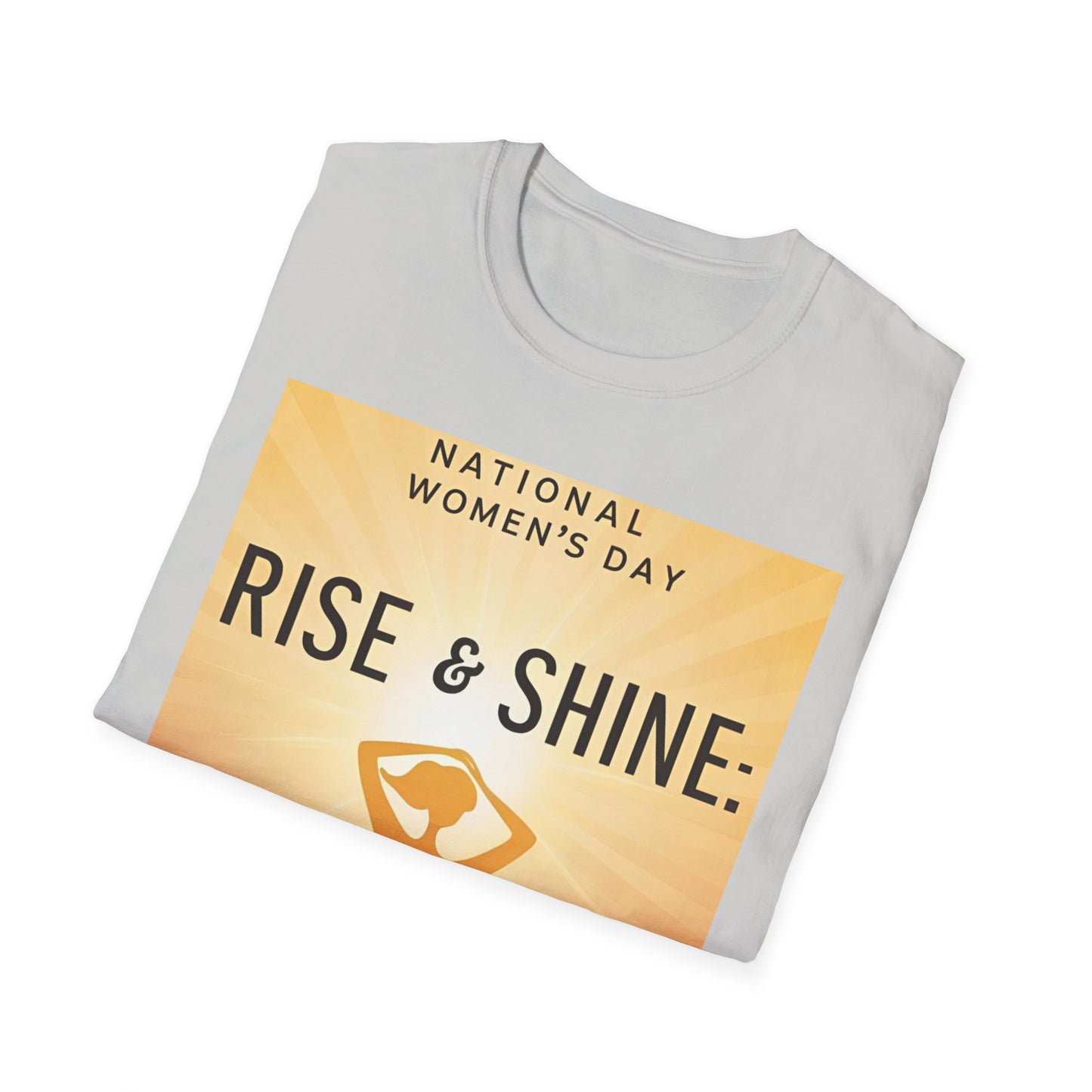 Empowering Women's Day T-Shirt - "Rise & Shine: Your Mind Matters"