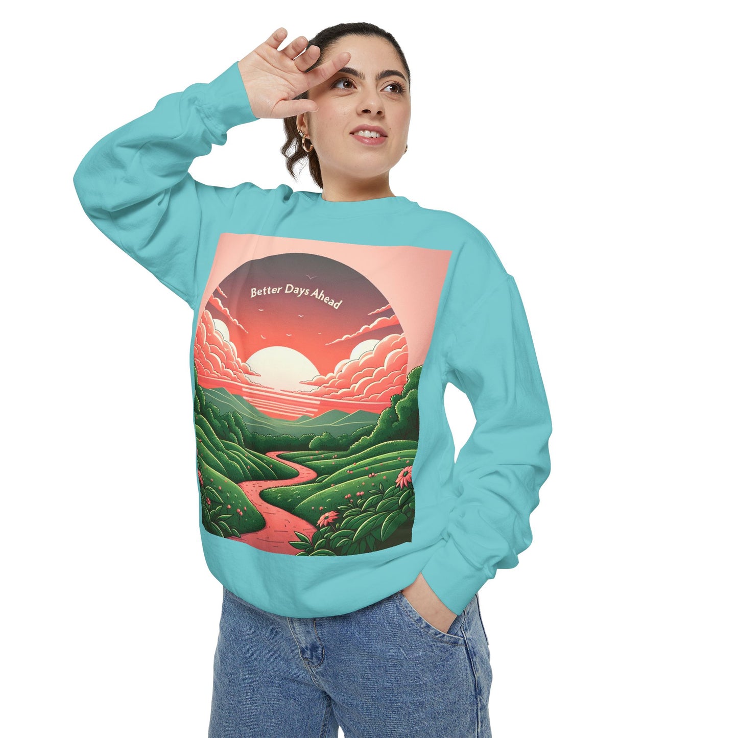 Unisex Garment-Dyed Sweatshirt