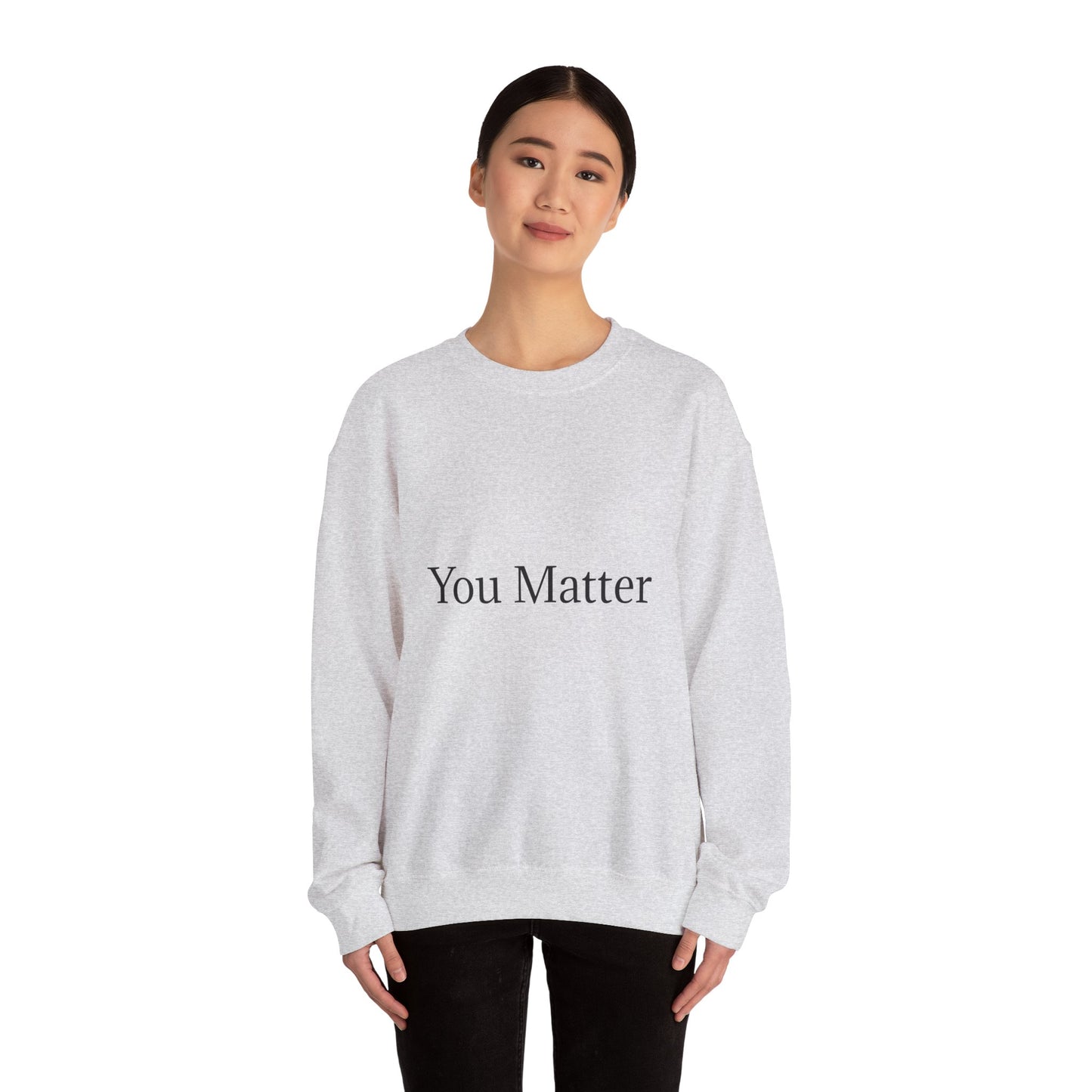 You Matter Unisex Heavy Blend™ Rondnek-trui - Gerieflike en inspirerende klere