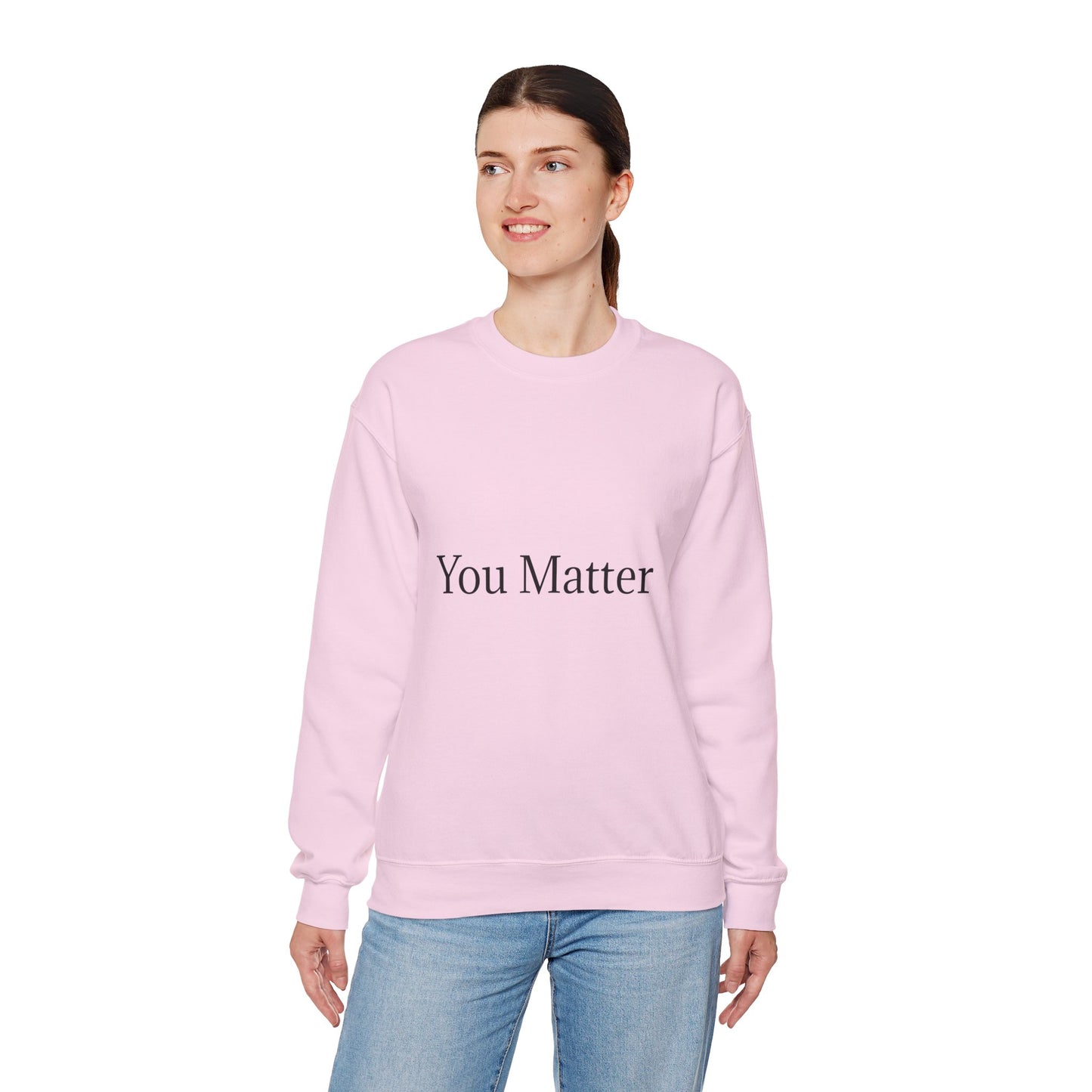 You Matter Unisex Heavy Blend™ Rondnek-trui - Gerieflike en inspirerende klere