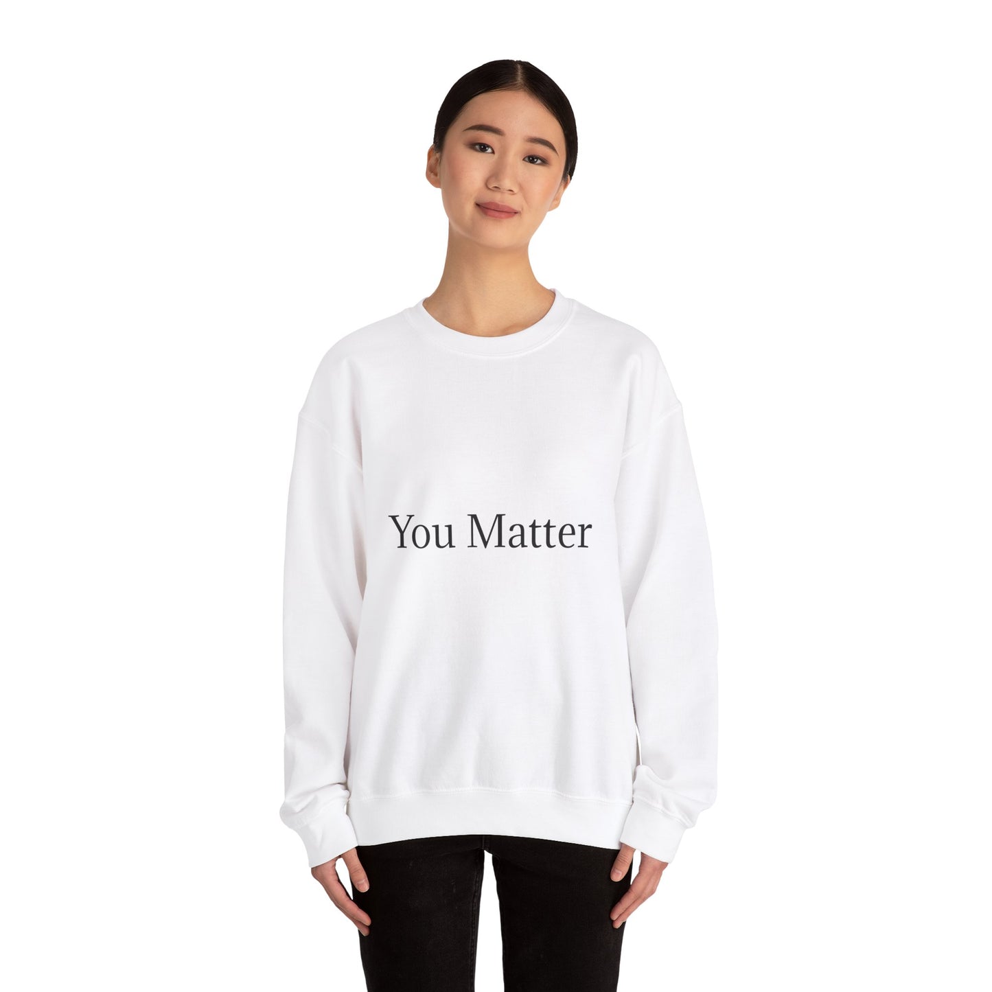 You Matter Unisex Heavy Blend™ Rondnek-trui - Gerieflike en inspirerende klere