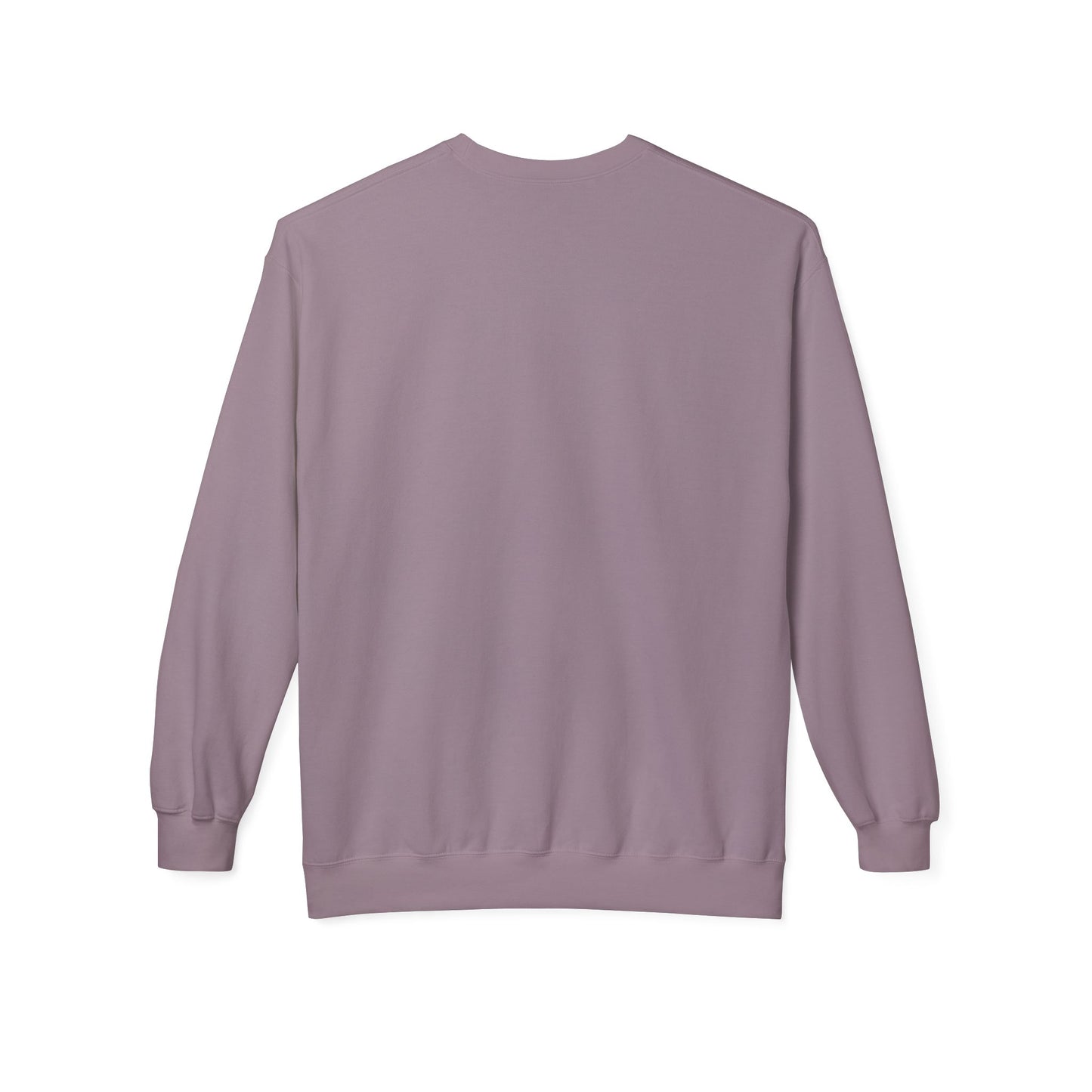 Inspirerende Fleece Crewneck-trui - "Hou aan om vorentoe te beweeg"