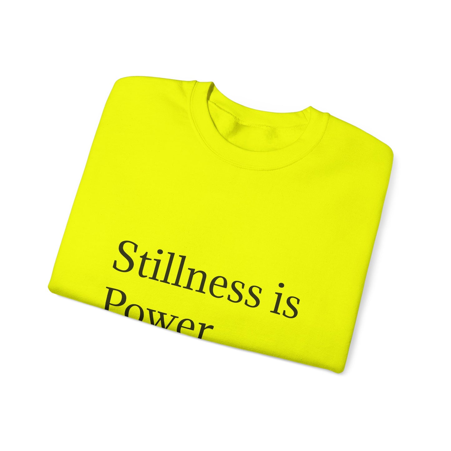 Stillness is Power Unisex Heavy Blend™ Crewneck Sweatshirt