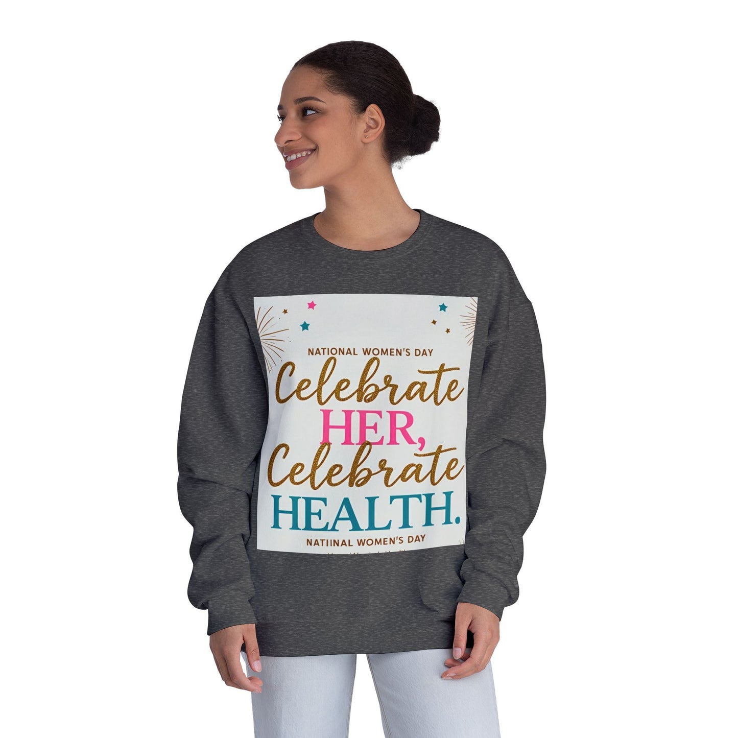 HER Health Sweatshirt ကို ဂုဏ်ပြုပါ။