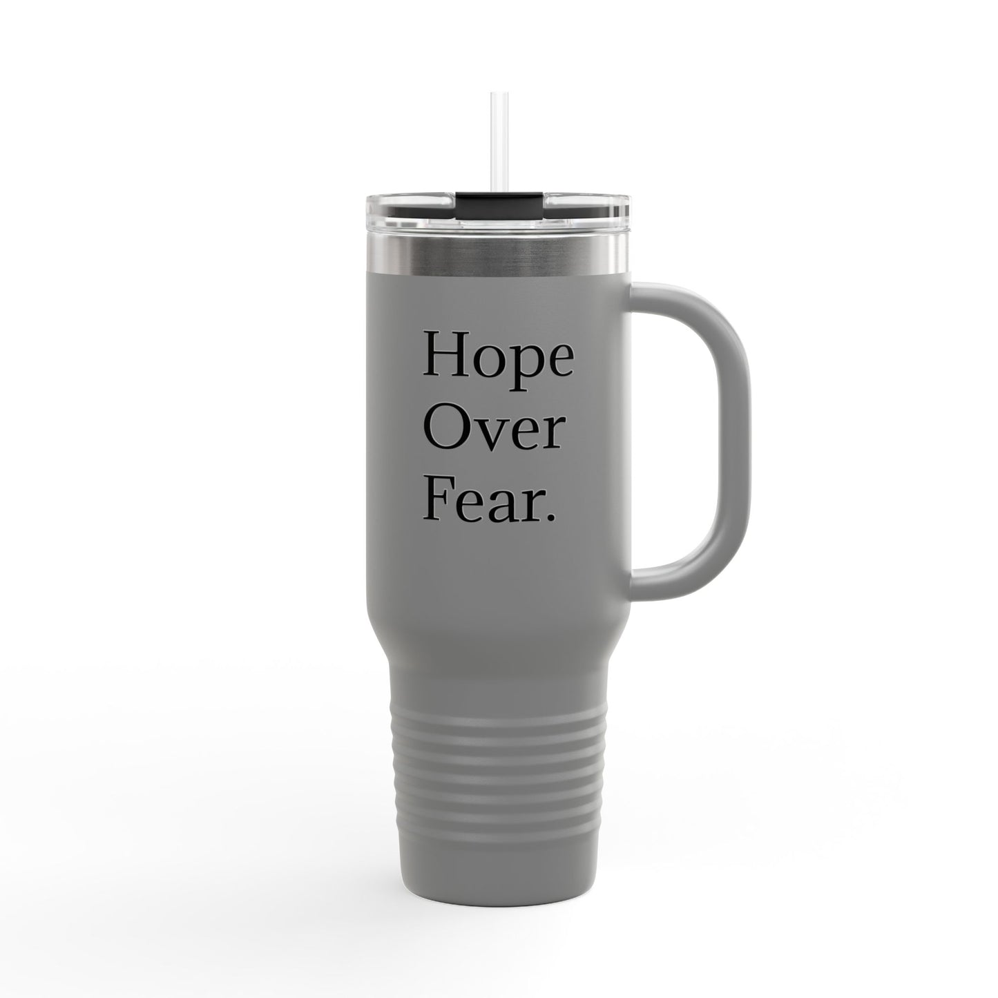 Hope Over Fear 40oz Insulated Travel Mug