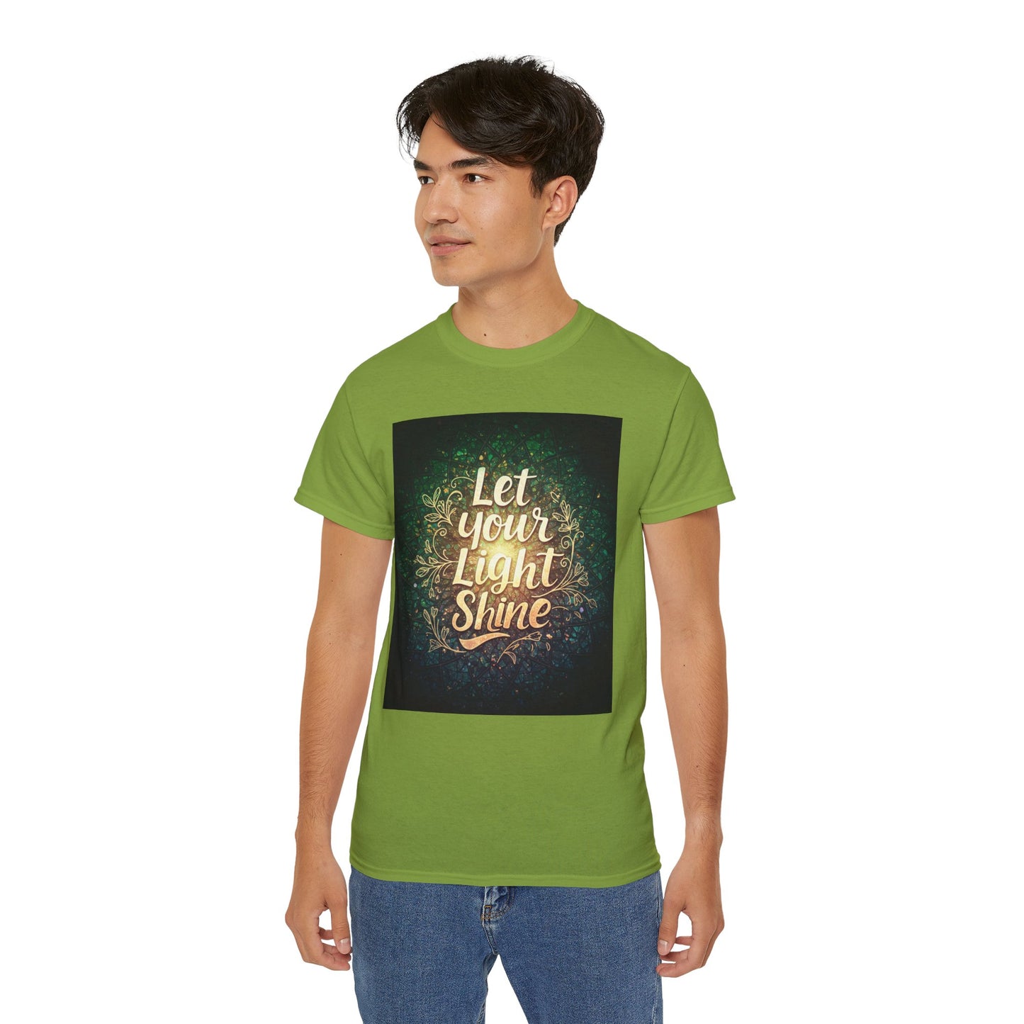 Inspirerende Unisex Ultra Cotton Tee - "Laat jou lig skyn"