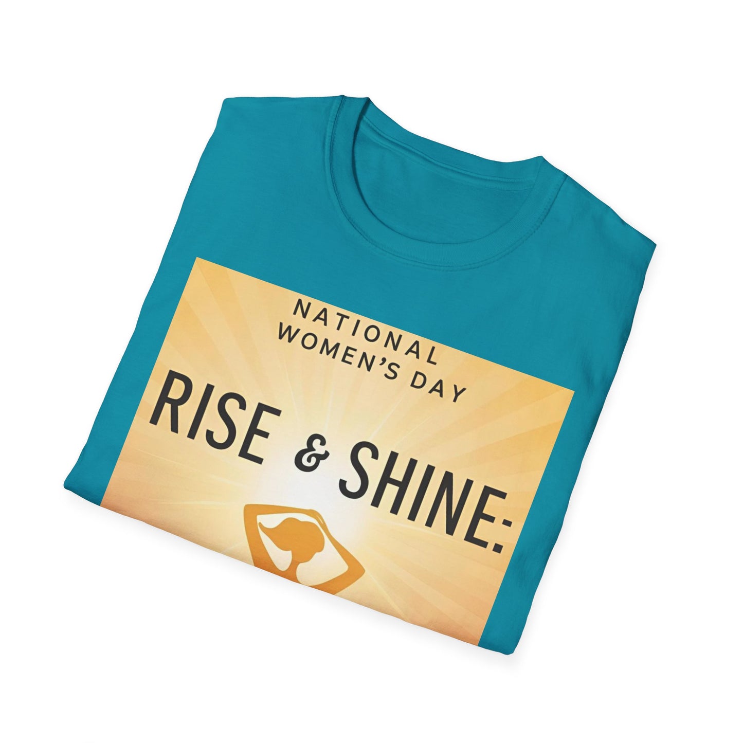 Empowering Women's Day T-Shirt - "Rise & Shine: Your Mind Matters"