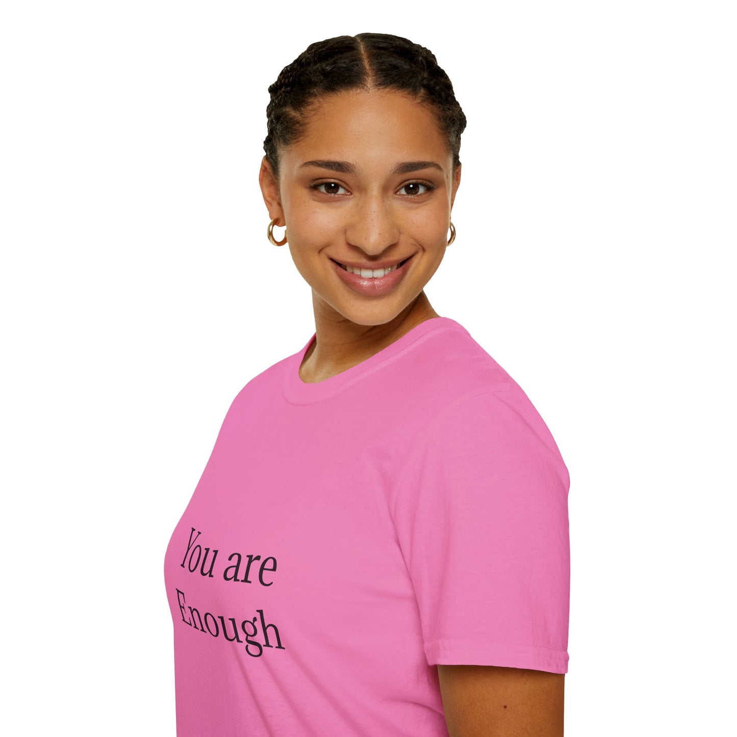 Inspirational Unisex Softstyle T-Shirt - "You are Enough"