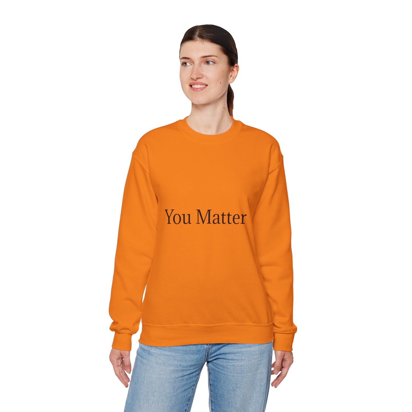 You Matter Unisex Heavy Blend™ Rondnek-trui - Gerieflike en inspirerende klere