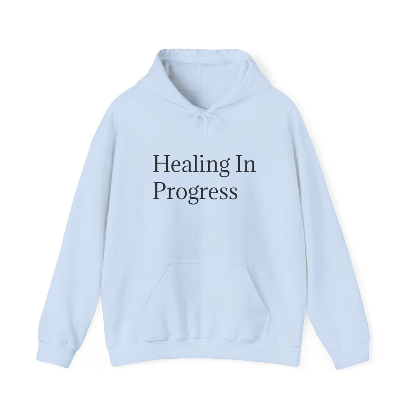 တိုးတက်မှုအတွက် ကုစားခြင်း Unisex Heavy Blend Hoodie - Self-Care &amp; Relaxation အတွက် ဇိမ်ခံအင်္ကျီ