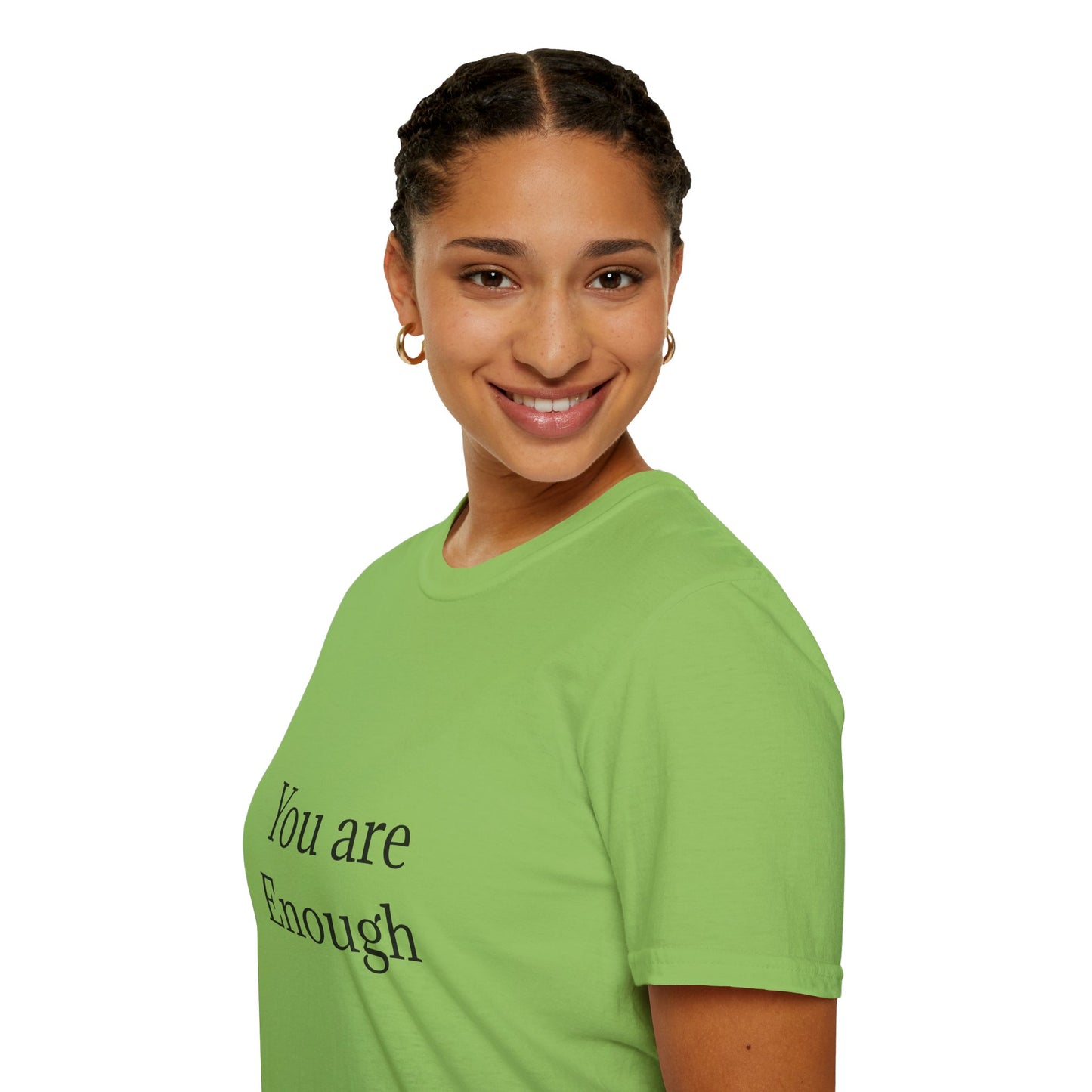 Inspirational Unisex Softstyle T-Shirt - "You are Enough"