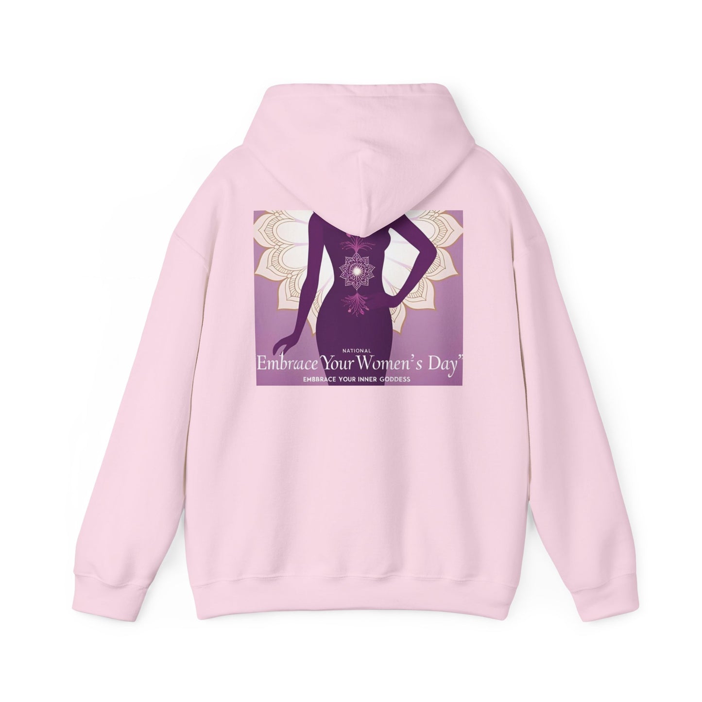 Embrace Your Women's Day Hoodie - Unisex Heavy Blend Sweatshirt