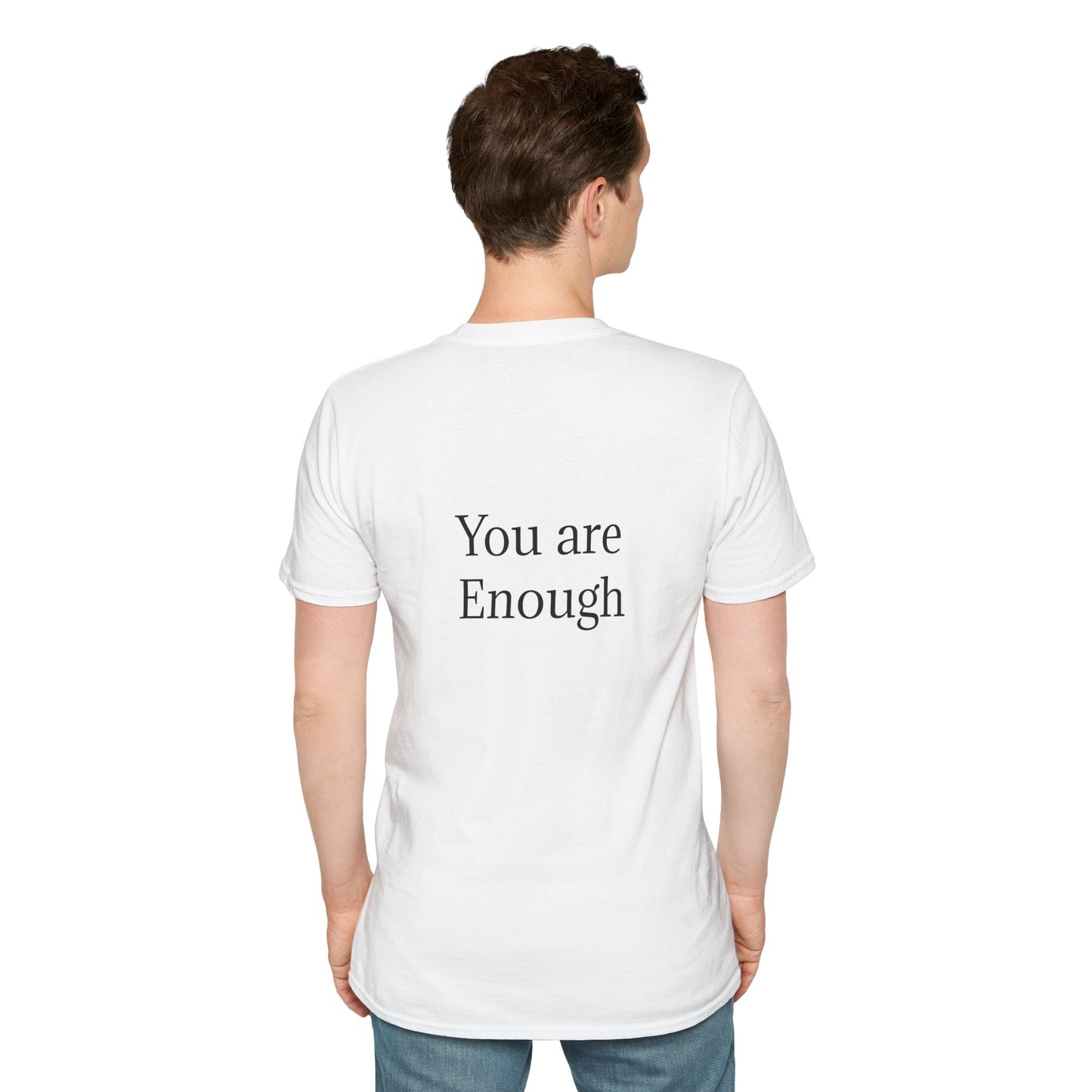 Inspirational Unisex Softstyle T-Shirt - "You are Enough"