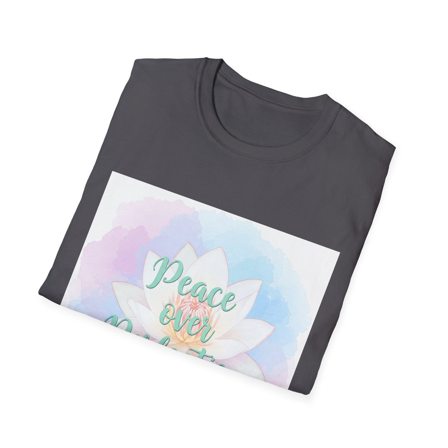 Peace Over Perfection Unisex Softstyle T-Shirt - Inspirational Casual Wear