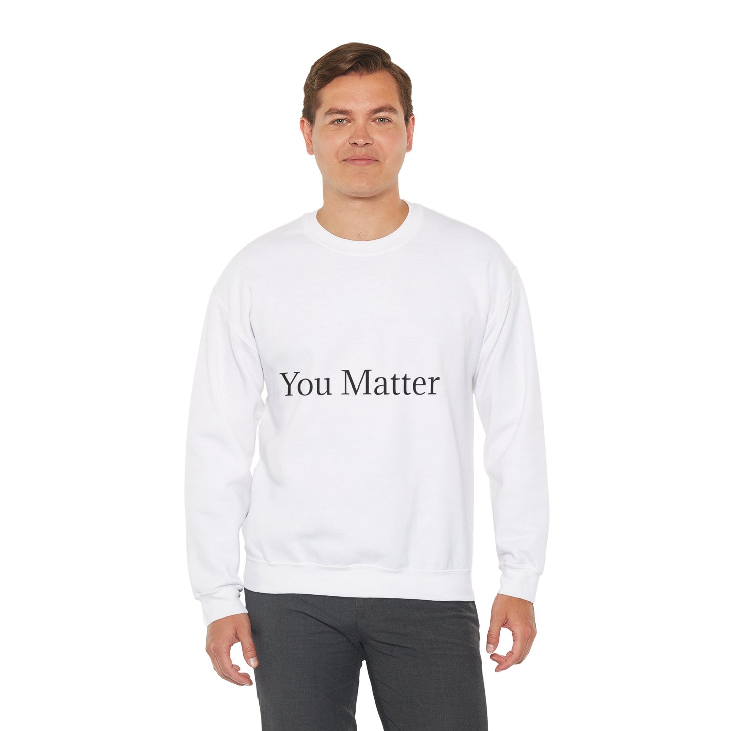 You Matter Unisex Heavy Blend™ Rondnek-trui - Gerieflike en inspirerende klere