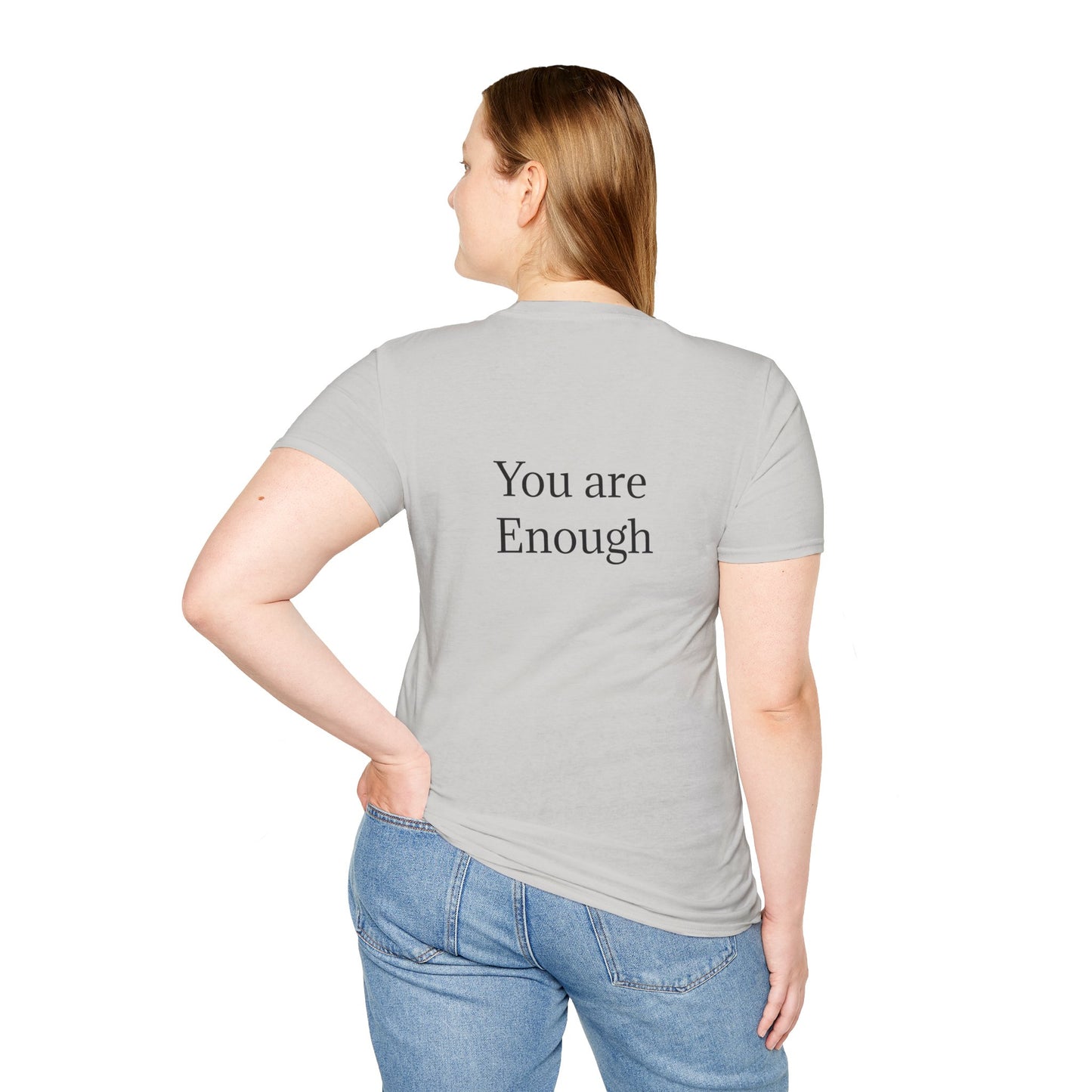 Inspirational Unisex Softstyle T-Shirt - "You are Enough"