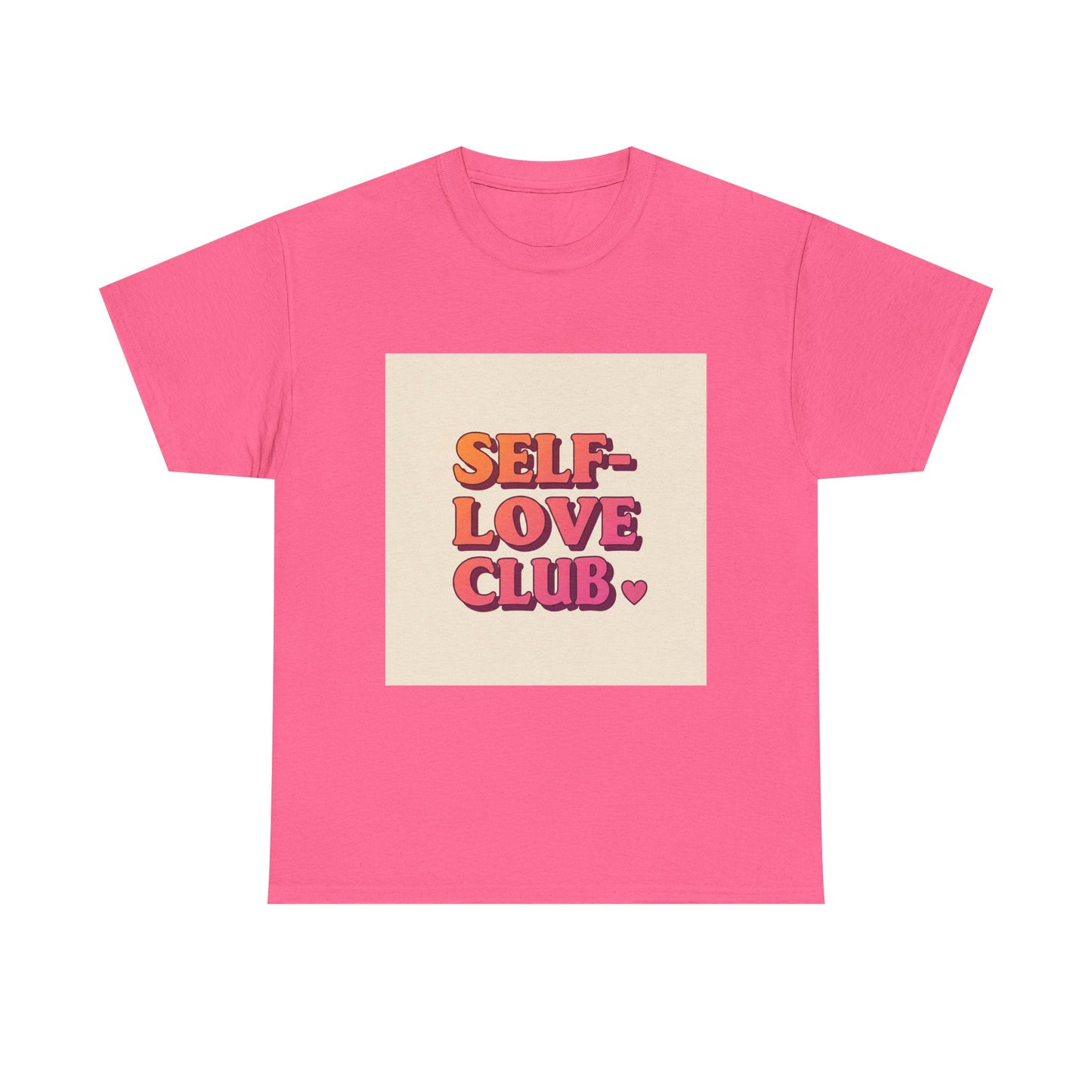 Self-Love Club Unisex Heavy Cotton Tee - Empowerment & Comfort for All