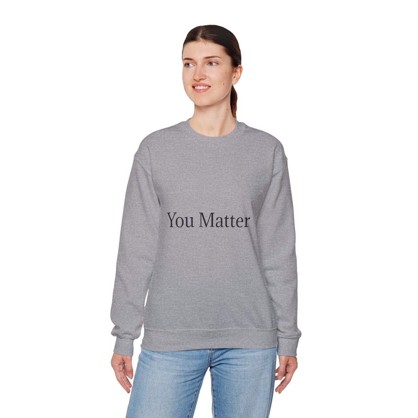 You Matter Unisex Heavy Blend™ Rondnek-trui - Gerieflike en inspirerende klere