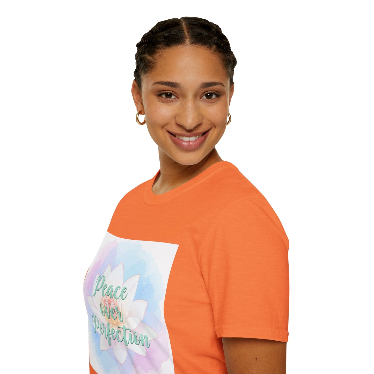 Peace Over Perfection Unisex Softstyle T-Shirt - Inspirational Casual Wear