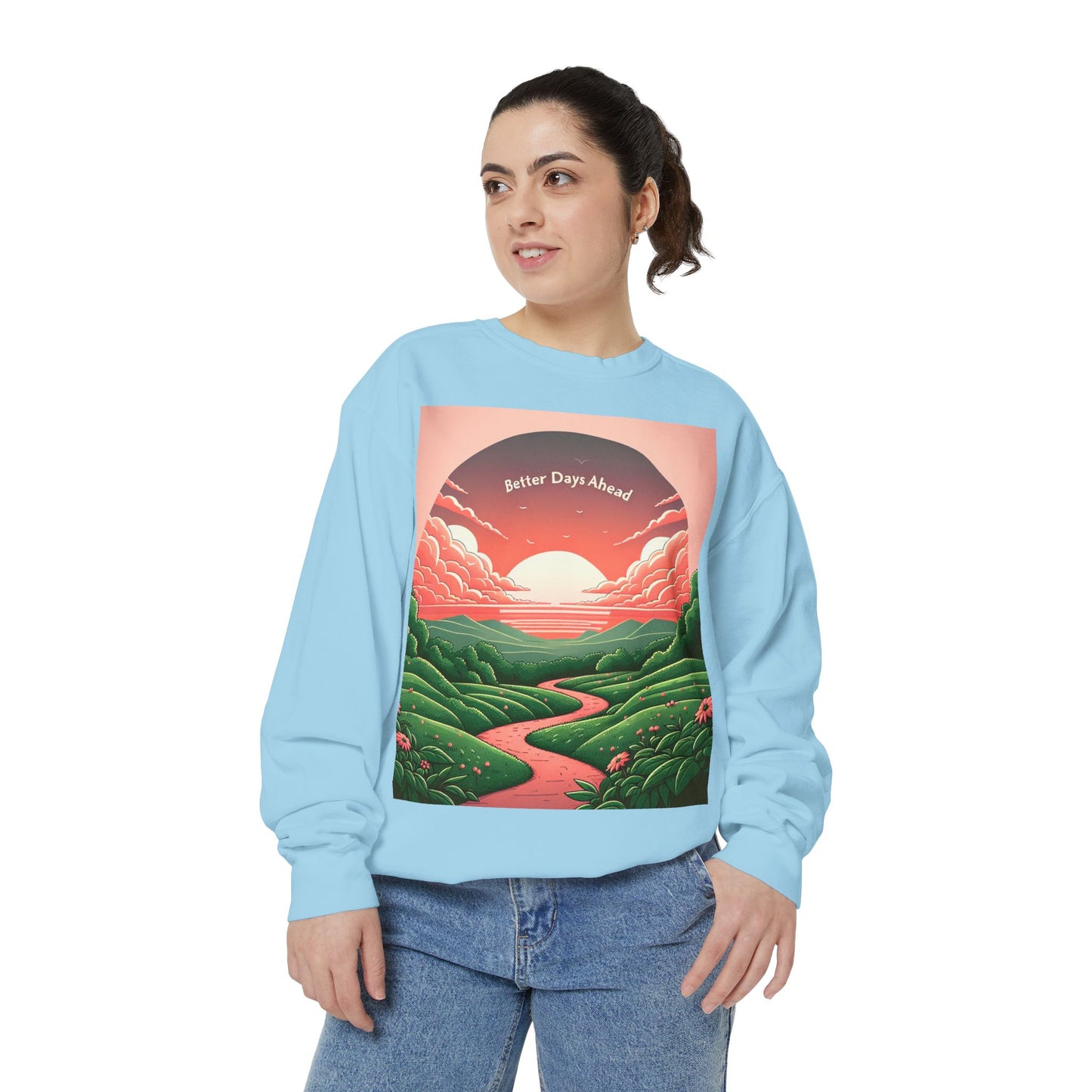 Unisex Garment-Dyed Sweatshirt