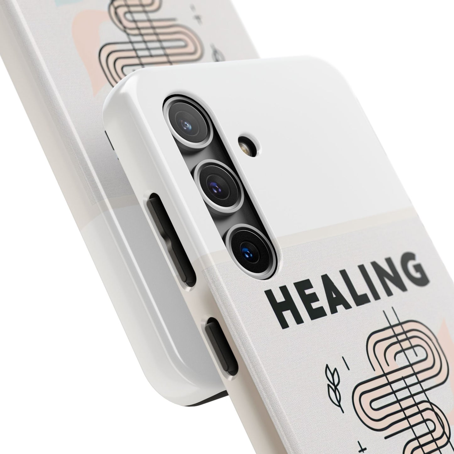 Healing Is Not Linear Tough Phone Case - Durable and Stylish Protection for Your Device