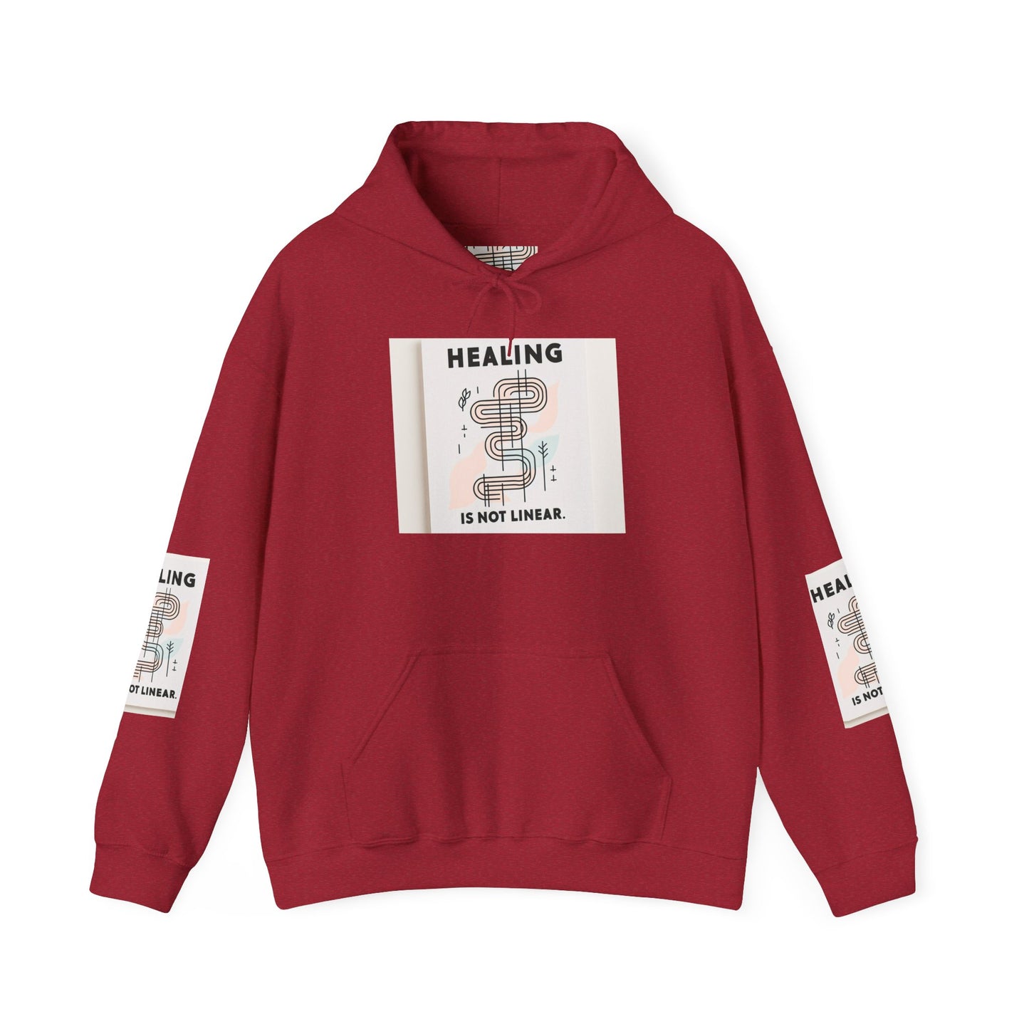 Genesing is nie lineêre hoodie nie