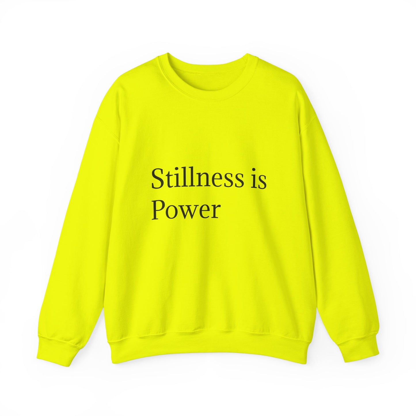 Stillness သည် Power Unisex Heavy Blend™ Crewneck Sweatshirt ဖြစ်သည်။